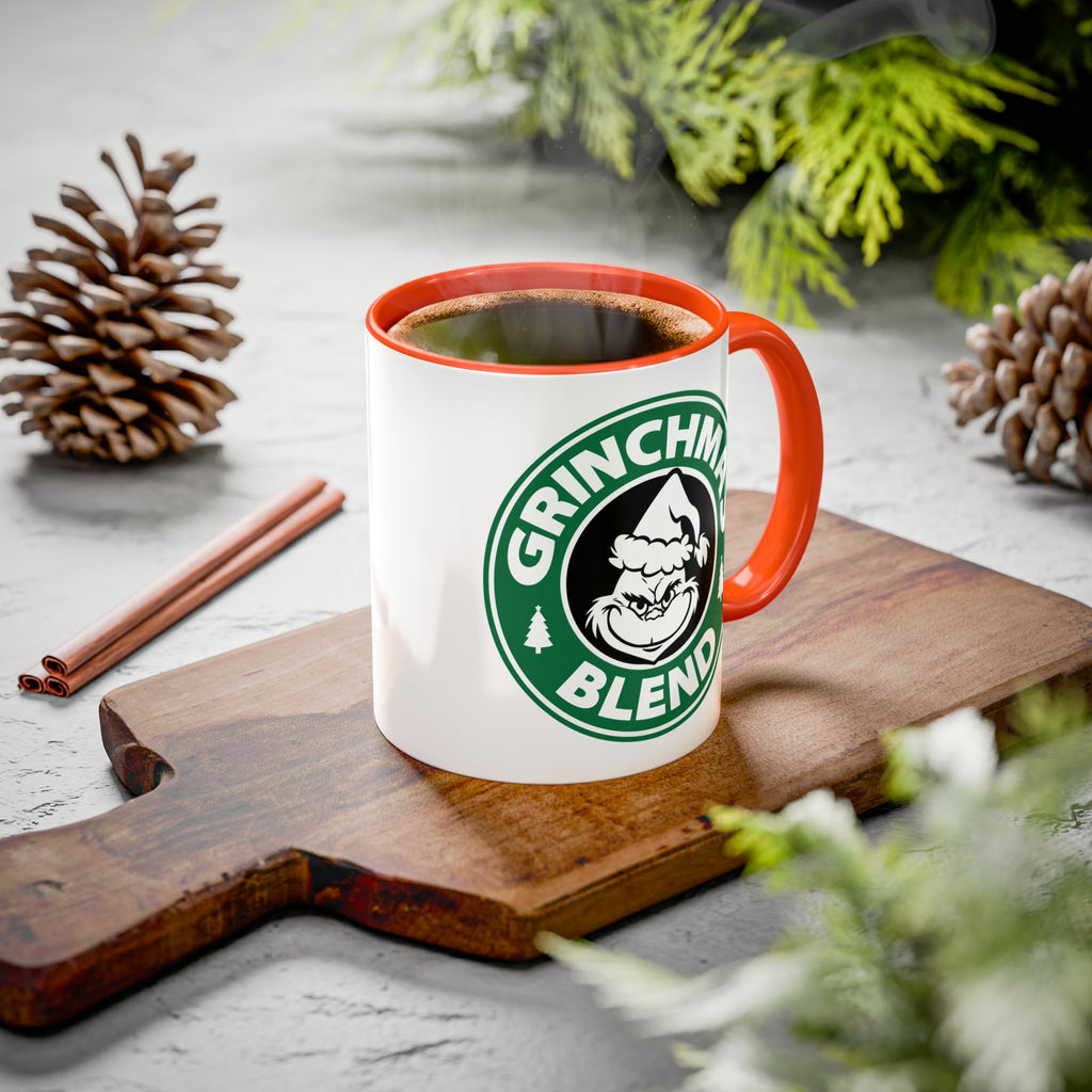 Christmas Grinch Coffee Mug, Colorful 11oz & 15oz Mugs, Holiday Gift, Funny Grinchmas Mug, Winter Decor, Unique Coffee Cup