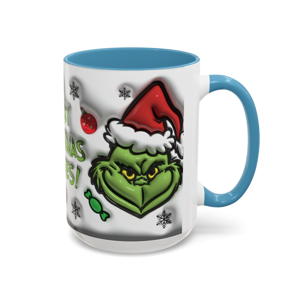 Merry Grinchmas Coffee Mug - Holiday Gift for Christmas Lovers, Fun Ceramic Mug, Grinch-Themed Drinkware, Funny Coffee Cup