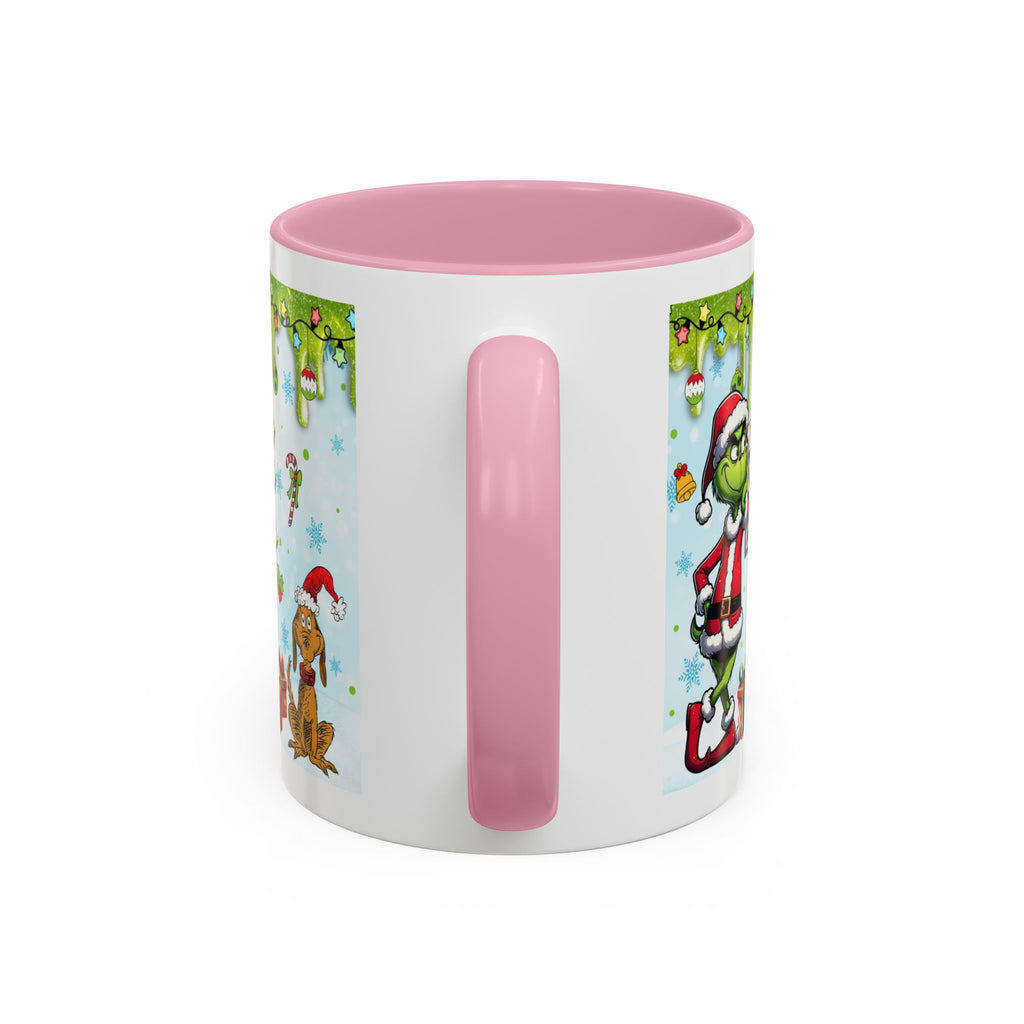 Grinch Christmas Mug | Colorful 11oz 15oz Ceramic Coffee Cup