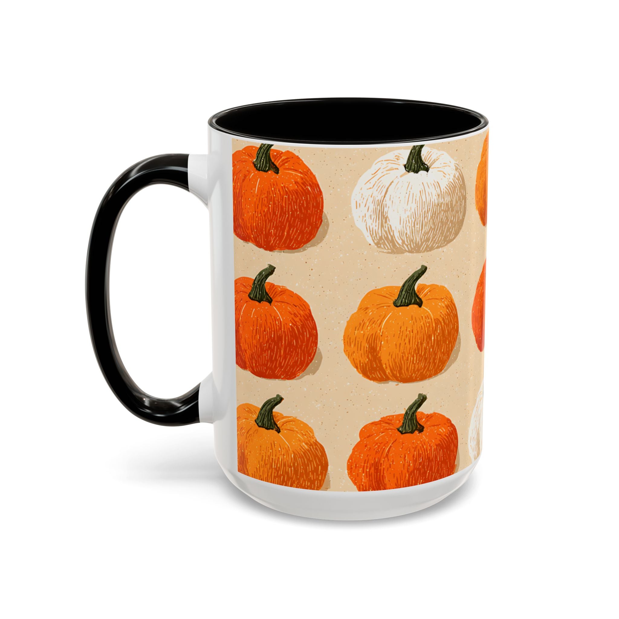 Autumn Pumpkin Mugs - Cozy Coffee Cups for Fall, Seasonal Drinkware, Thanksgiving Gifts, Home Decor, Pumpkin Spice Lovers