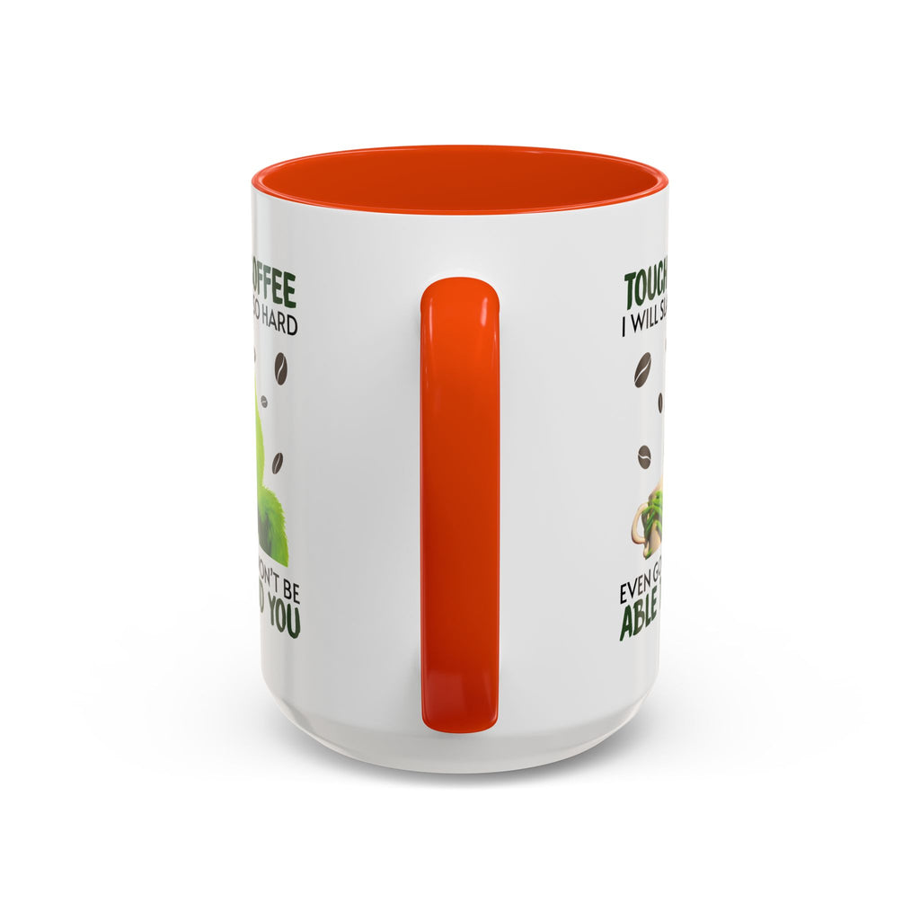 Funny Quote Mugs, Unique Coffee Cups, Gift for Coffee Lovers, Humorous Mug, Grinch Inspired Ceramics