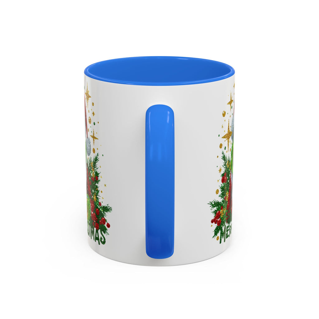 Grinchy Christmas Mug - 11oz & 15oz, Holiday Gift, Festive Beverage Cup, Winter Decorations, Fun Coffee Mug, Grinch Lover Gift