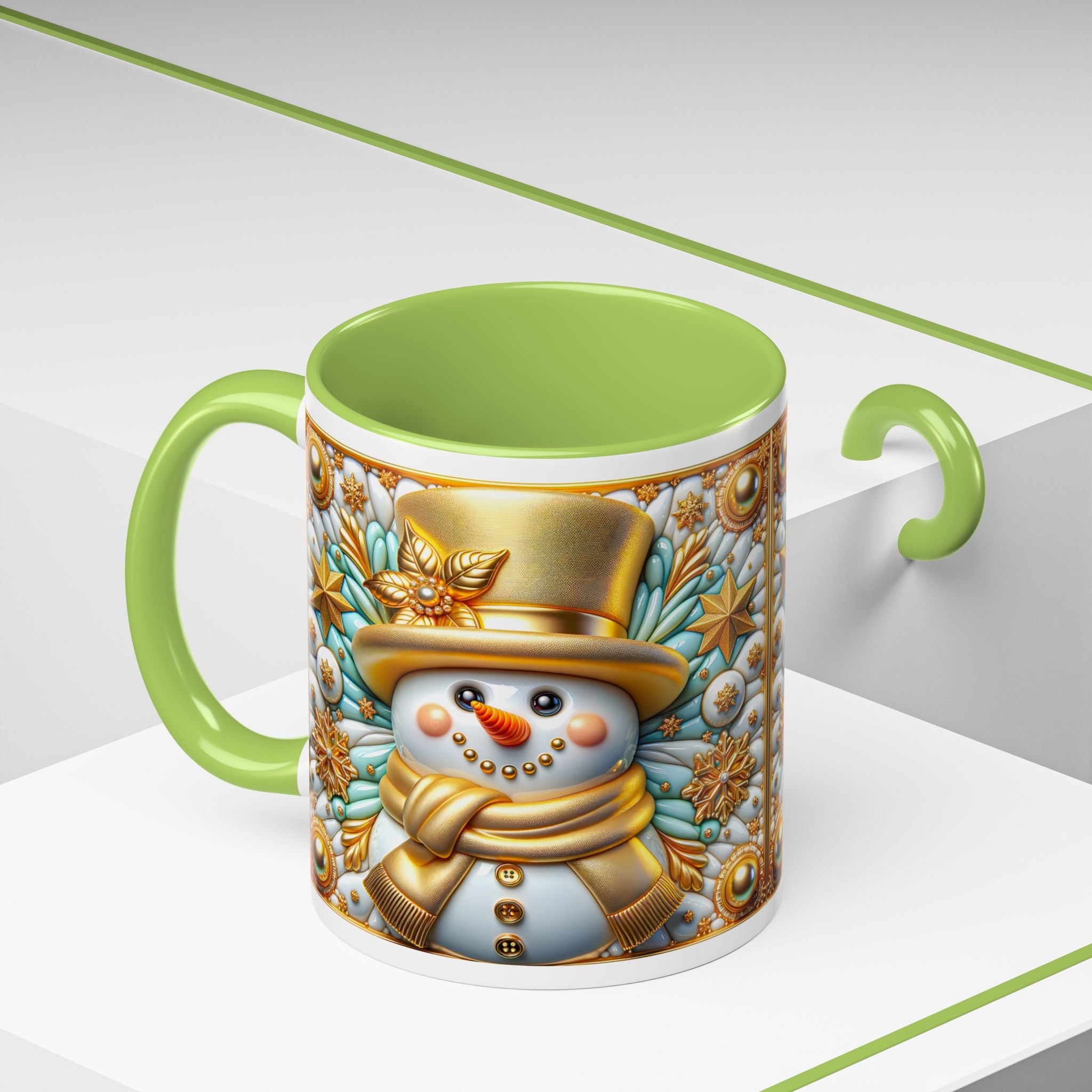 Festive Snowman Coffee Mug | Holiday Gift, Winter Decor, Cute Mug, Christmas Mug, Snowman Lover's Gift