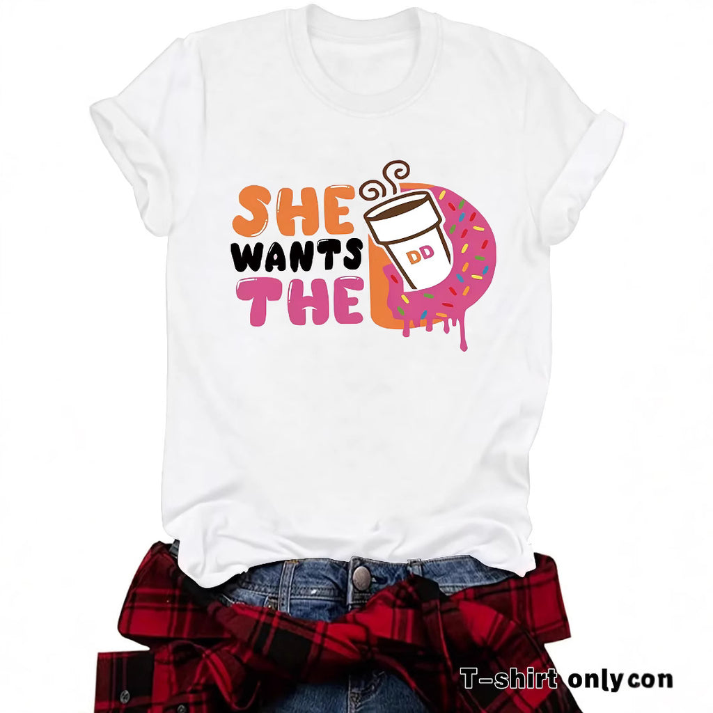 Short sleeved HE coffee pattern