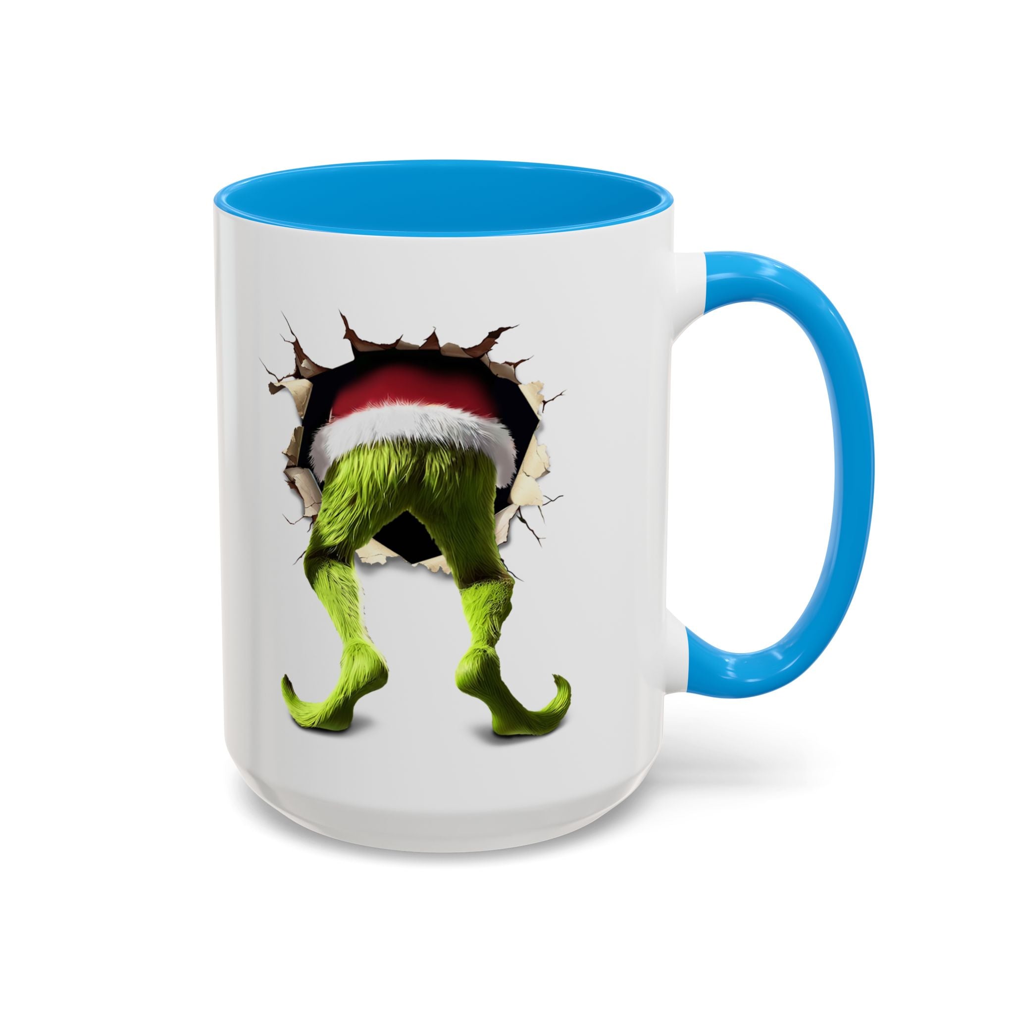 Grinch Holiday Coffee Mugs, Colorful 11oz & 15oz Drinking Cups, Funny Gift for Christmas, Holiday Decor, Unique Kitchenware
