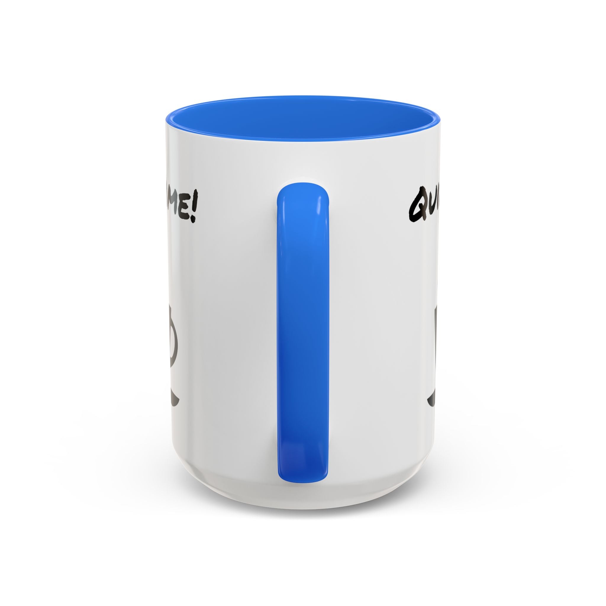 Quiet Time Coffee Mug — Black Accent 11oz/15oz
