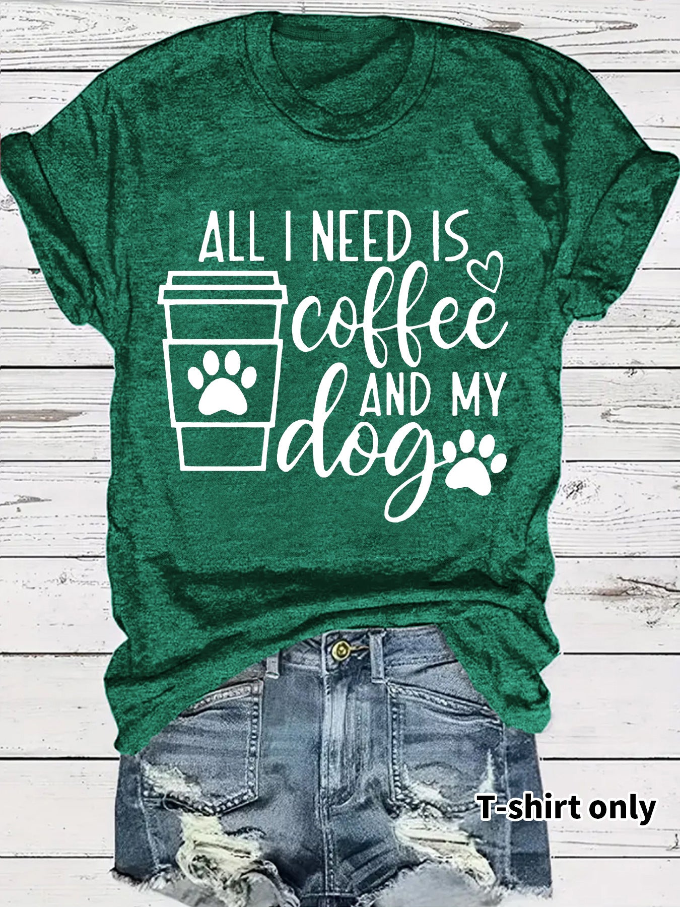 Top Girl Dog Coffee Letter