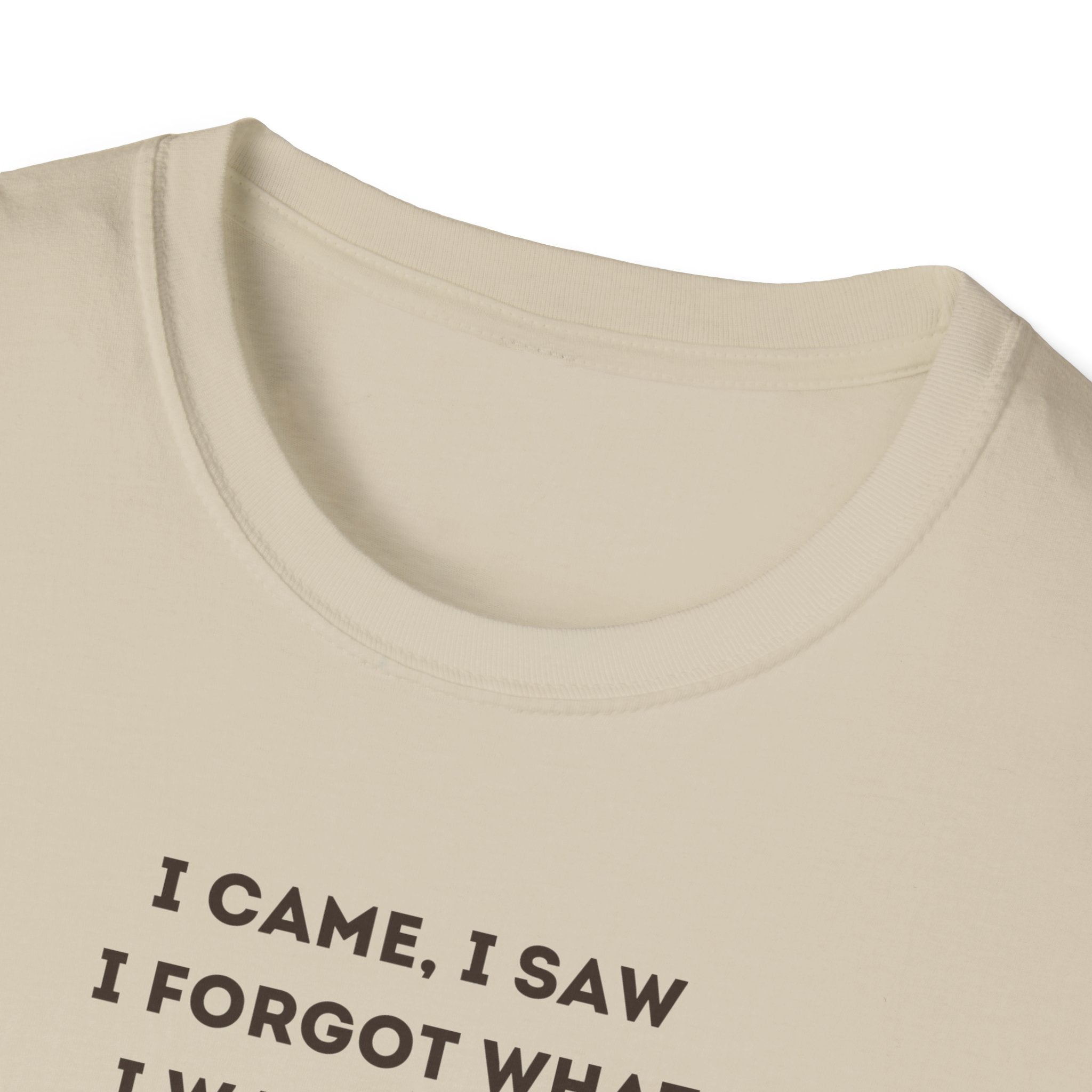 Funny Forgetful Grandpa Quote T-Shirt | Cute Elderly Character Tee