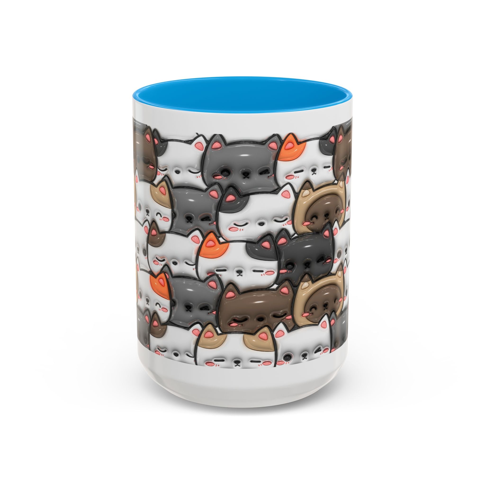 Colorful Cat Mugs - Cute Pet Lover Gift, Cat-Themed Coffee Cup, Cat Lover's Mug, Fun Kitchen Decor, Feline Art Drinkware