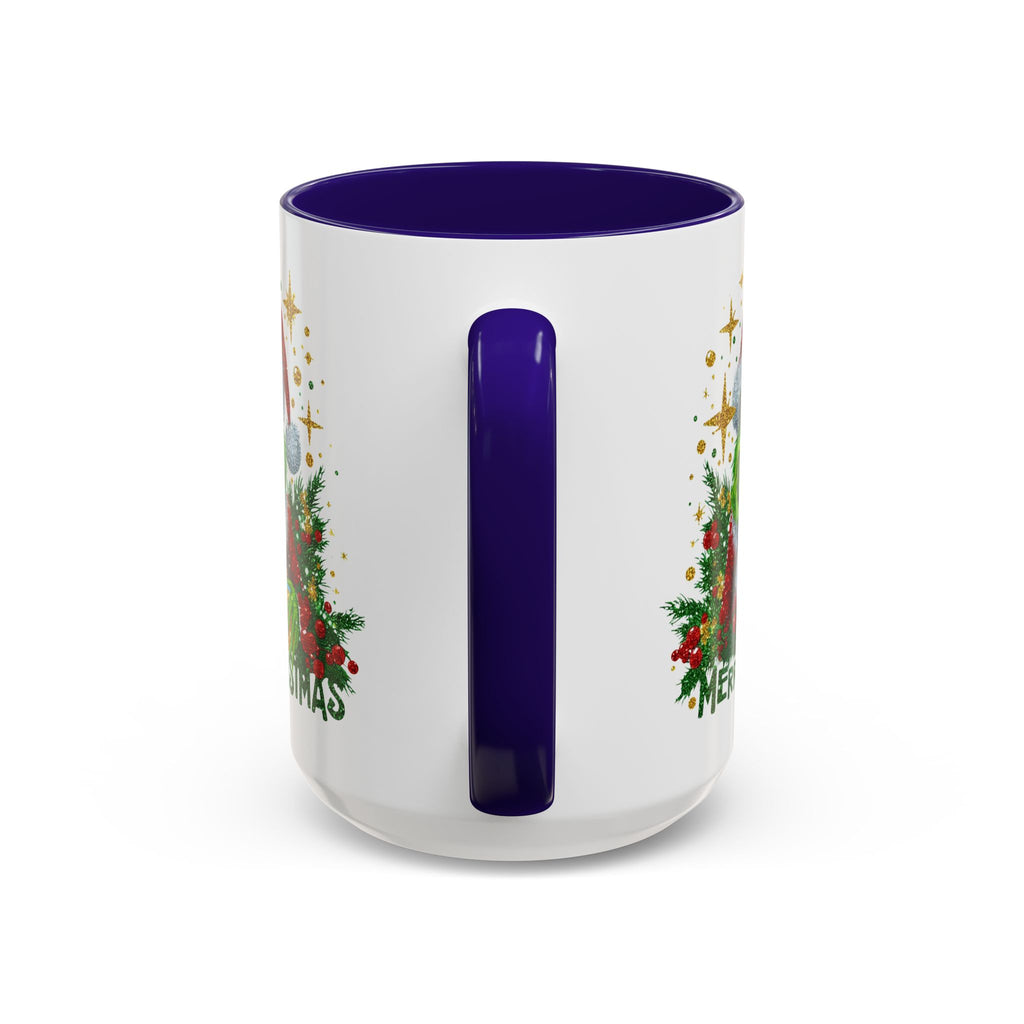 Grinchy Christmas Mug - 11oz & 15oz, Holiday Gift, Festive Beverage Cup, Winter Decorations, Fun Coffee Mug, Grinch Lover Gift