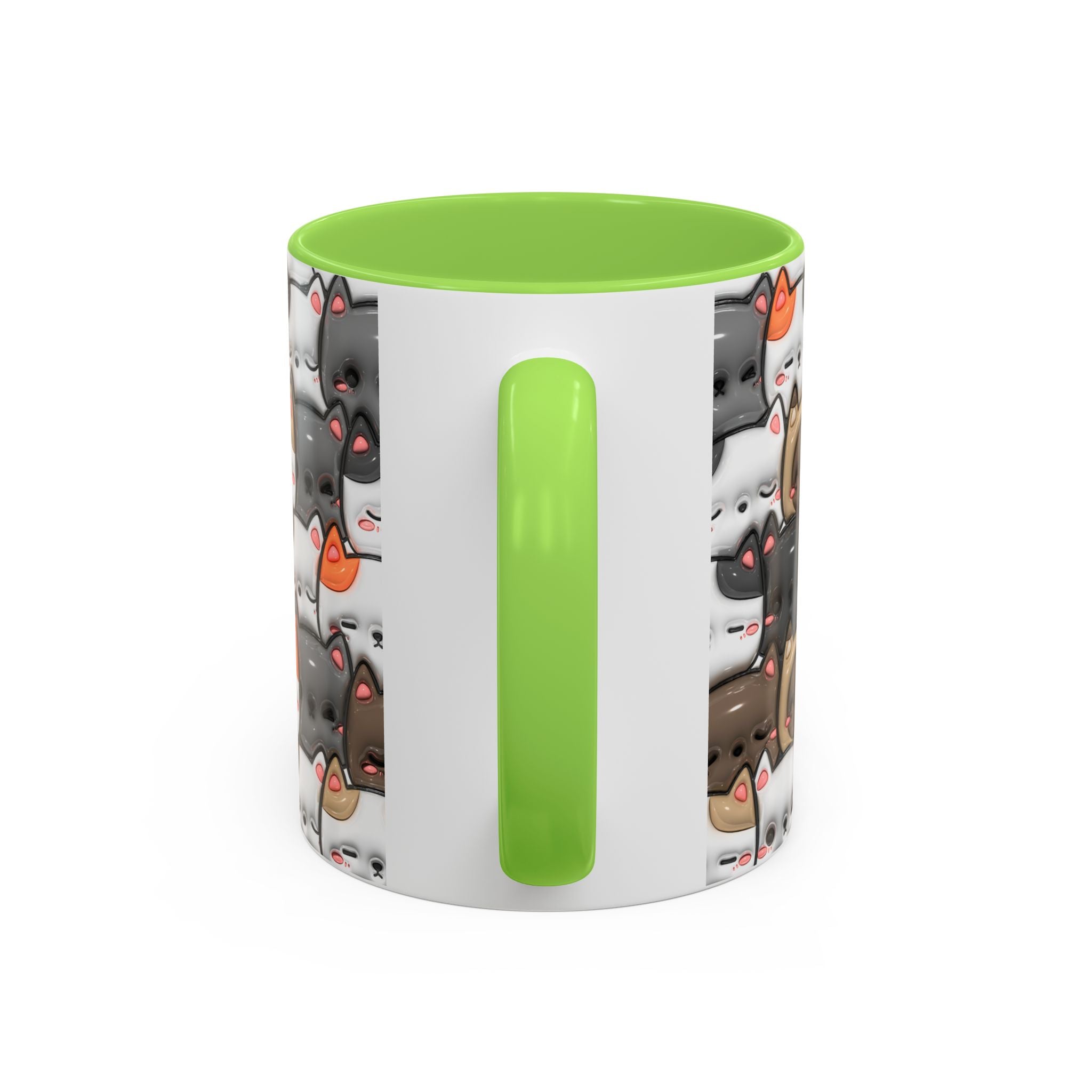 Colorful Cat Mugs - Cute Pet Lover Gift, Cat-Themed Coffee Cup, Cat Lover's Mug, Fun Kitchen Decor, Feline Art Drinkware