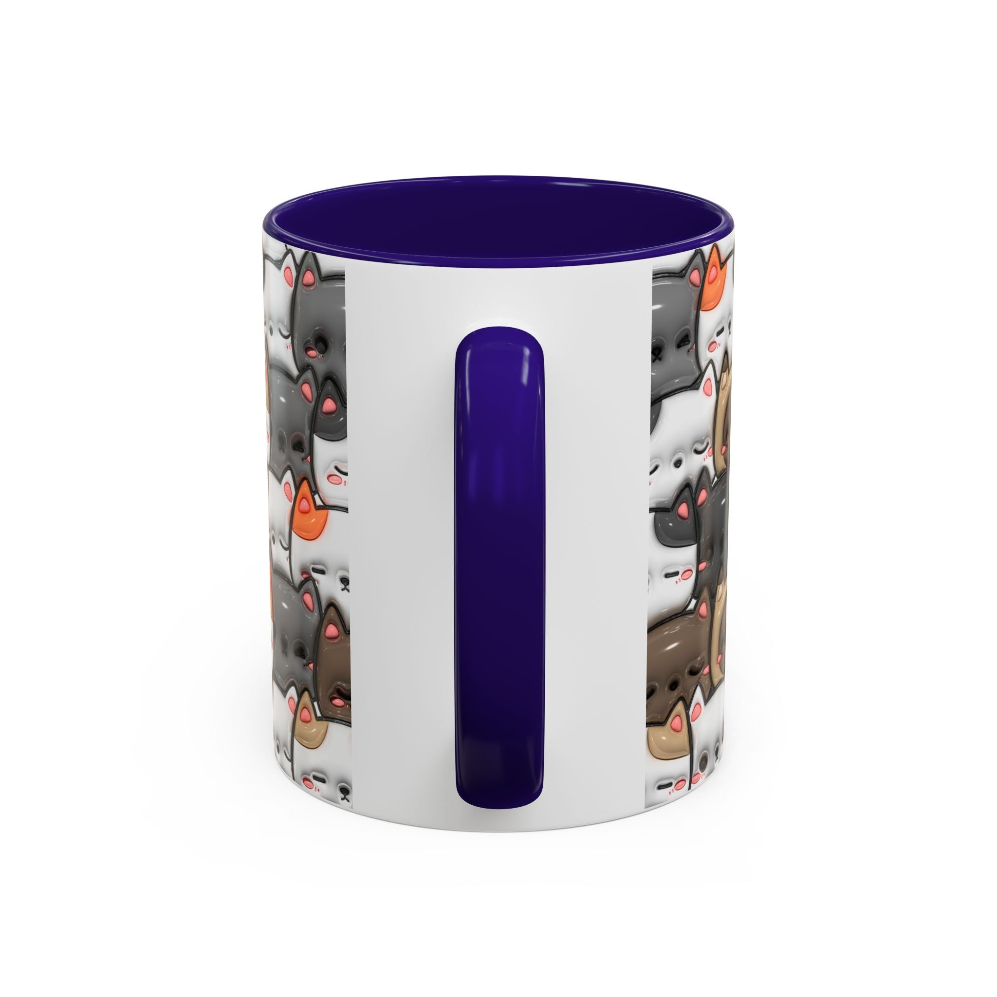 Colorful Cat Mugs - Cute Pet Lover Gift, Cat-Themed Coffee Cup, Cat Lover's Mug, Fun Kitchen Decor, Feline Art Drinkware