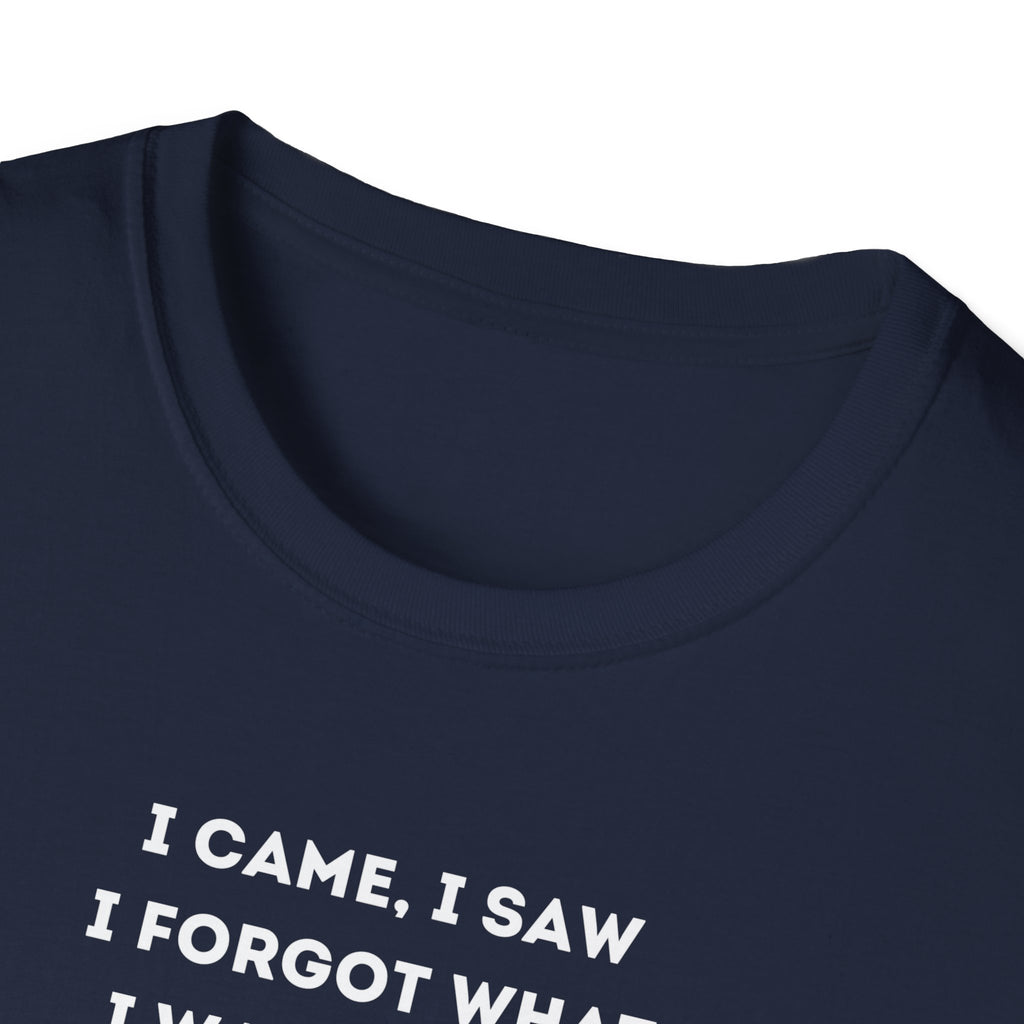 Funny Forgetful Grandpa Quote T-Shirt | Cute Elderly Character, Humorous Text