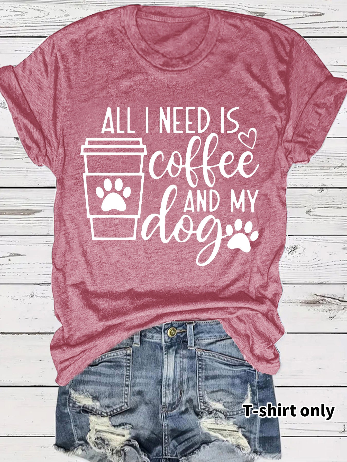 Top Girl Dog Coffee Letter