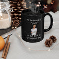 Coffee Mug - "I'm So Proud of Myself I've Cut Back to One Cup Per Day" Funny Black Ceramic Mug