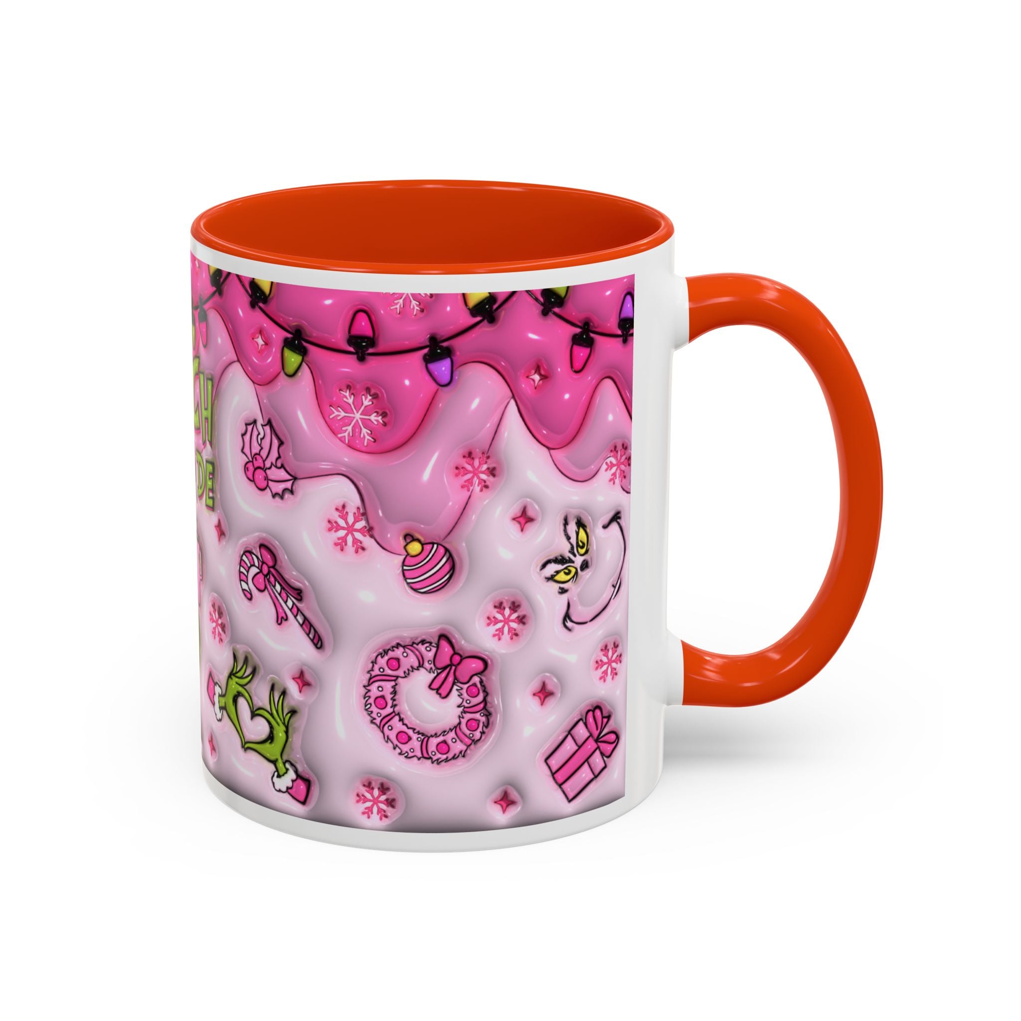 Colorful Grinch Mug, Holiday Gift, Whimsical Drinkware, Festive Coffee Cup, Christmas Decor, Grinch Mode Mug
