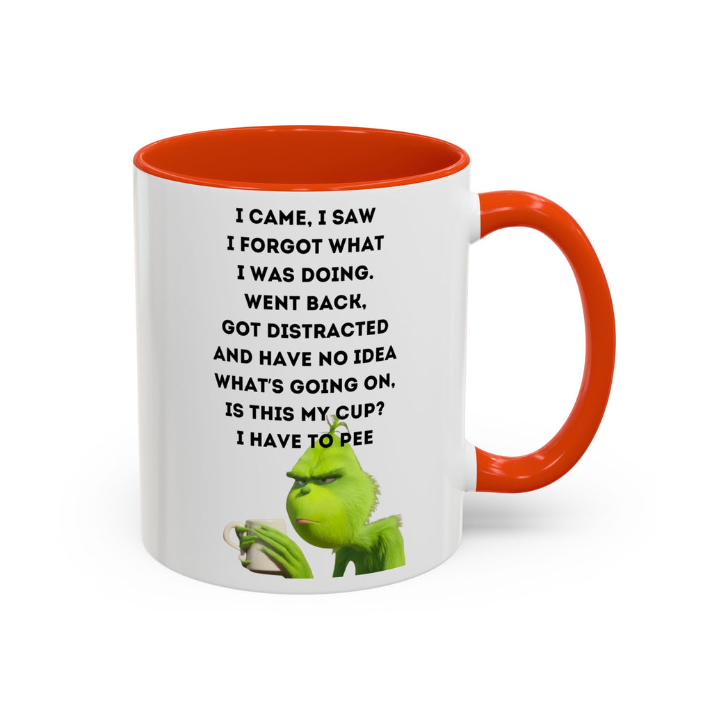 Colorful Grinch Coffee Mug, Fun Holiday Gift, Funny Tea Cup, Quirky Kitchen Decor, Grinch Fan Mug, Christmas Gift Idea