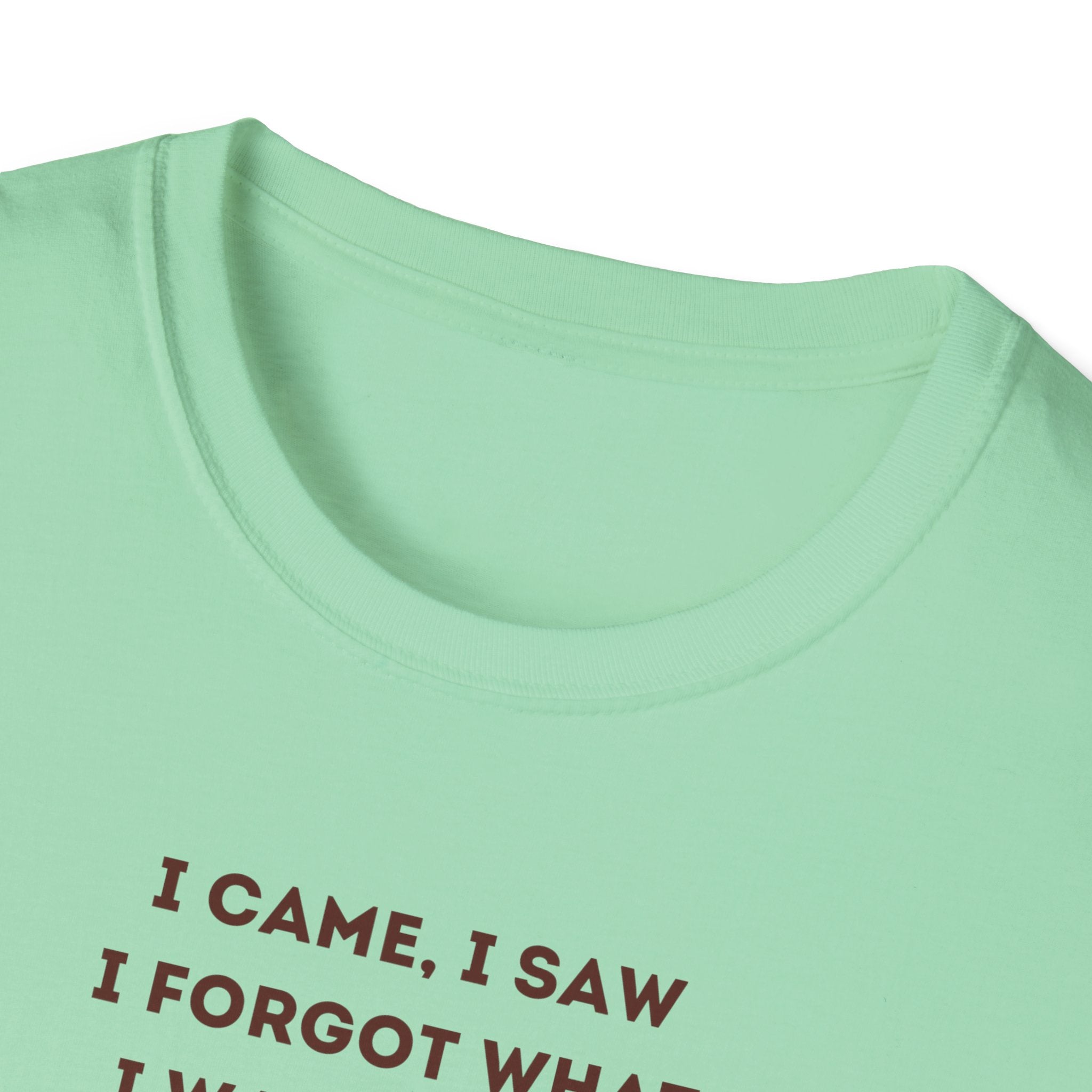 Funny Coffee Memory Poem T-Shirt | Cute Character Holding Coffee