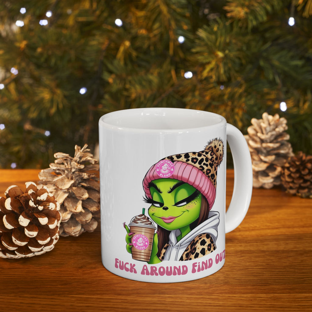 FA/FO Fun and Sassy Ceramic Mug | Cute Coffee Cup | Gift for Crazy Plant Lovers | Motivational Mug | Home Decor | Birthday Gift