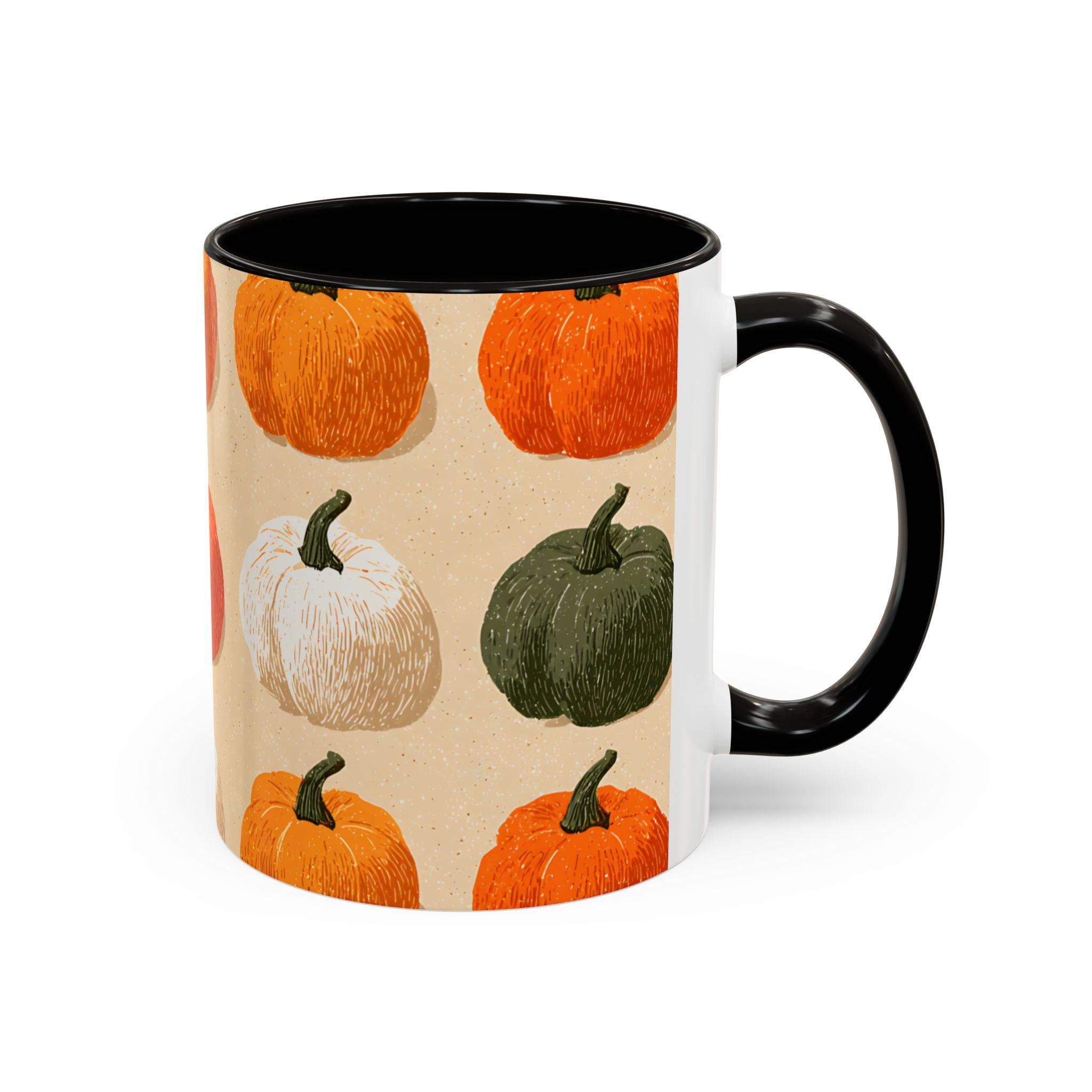 Autumn Pumpkin Mugs - Cozy Coffee Cups for Fall, Seasonal Drinkware, Thanksgiving Gifts, Home Decor, Pumpkin Spice Lovers
