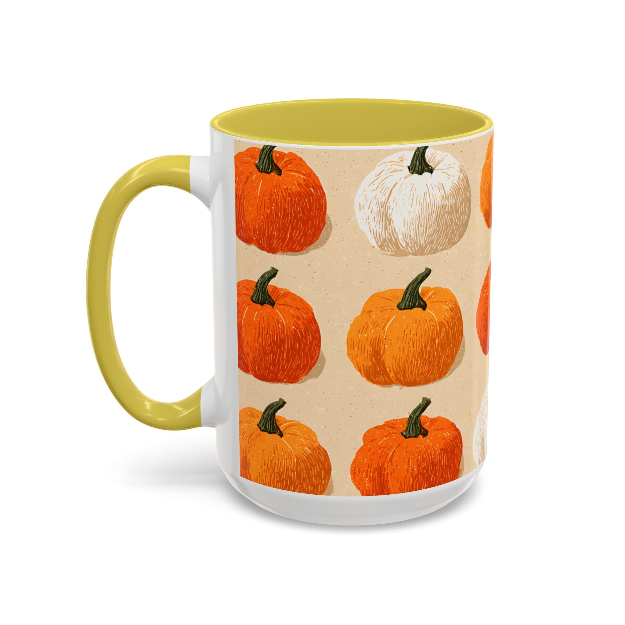 Autumn Pumpkin Mugs - Cozy Coffee Cups for Fall, Seasonal Drinkware, Thanksgiving Gifts, Home Decor, Pumpkin Spice Lovers