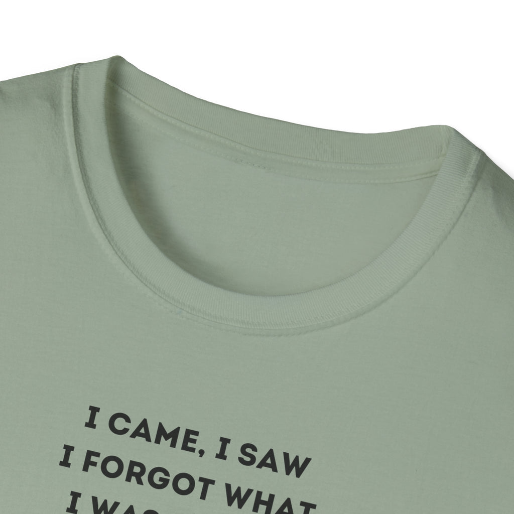 Grumpy Grinch Character with Funny Relatable Quote T-Shirt | Meme Tee