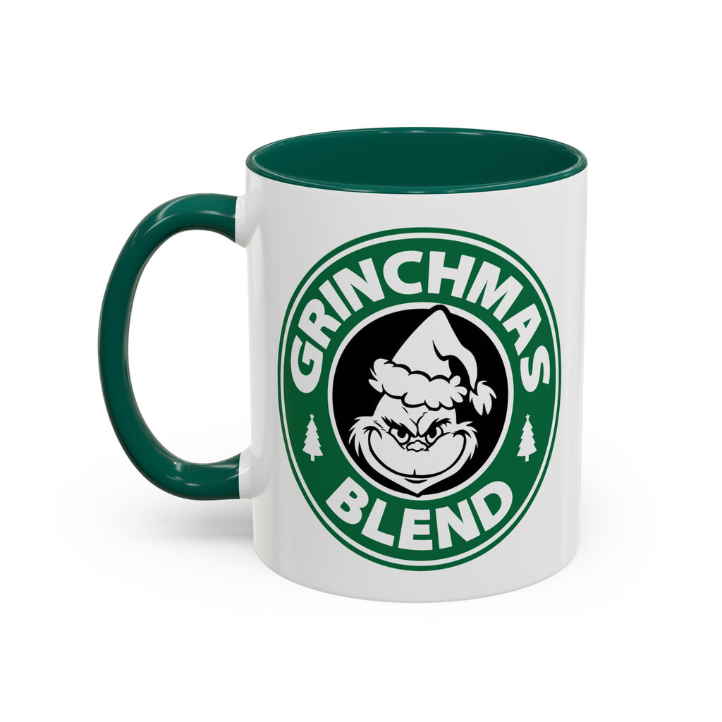 Christmas Grinch Coffee Mug, Colorful 11oz & 15oz Mugs, Holiday Gift, Funny Grinchmas Mug, Winter Decor, Unique Coffee Cup