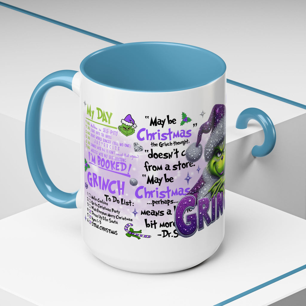 Grinchy Holiday Coffee Mug — '100% That Grinch' Funny Christmas Mug (11/15oz)