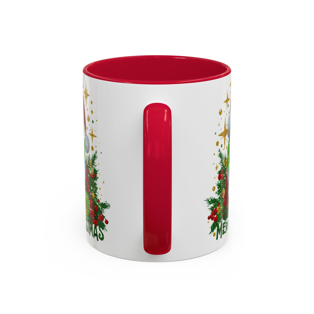 Grinchy Christmas Mug - 11oz & 15oz, Holiday Gift, Festive Beverage Cup, Winter Decorations, Fun Coffee Mug, Grinch Lover Gift