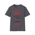 Coffee and Wine - Men's and Woman's Soft style T-Shirt