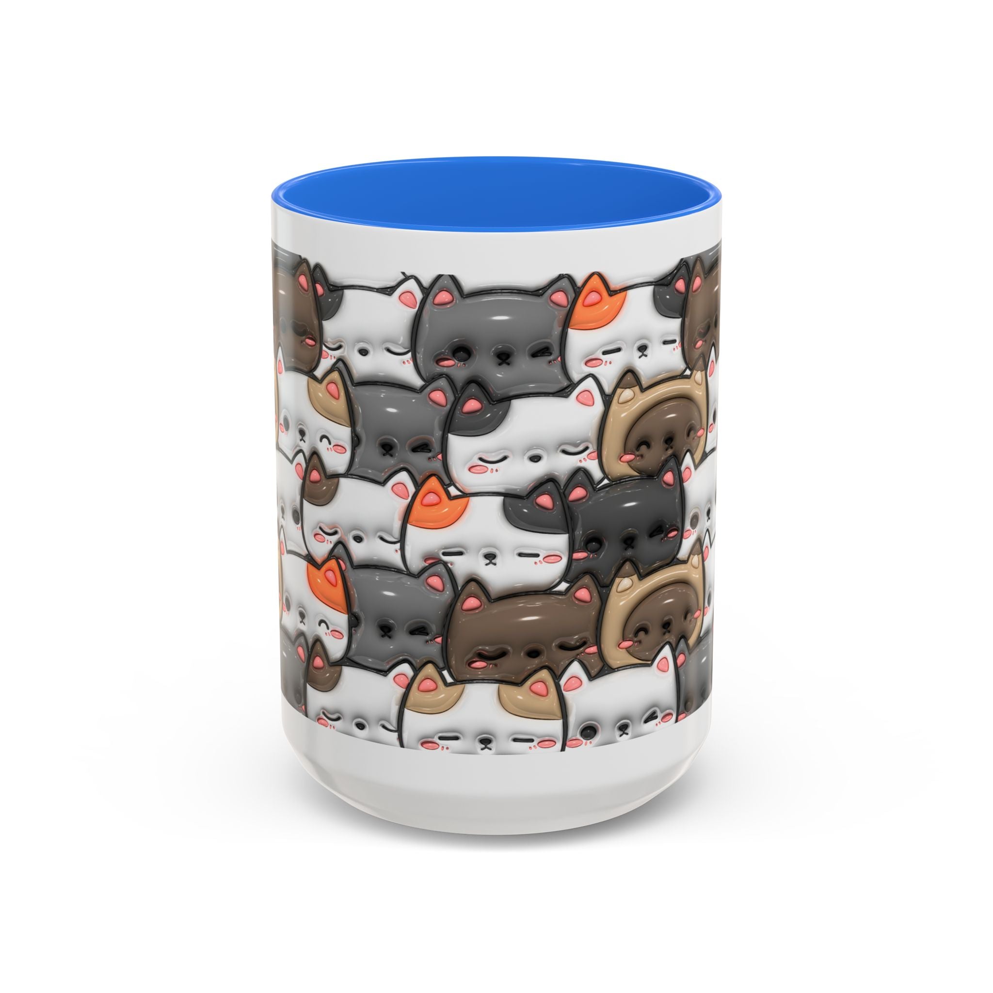 Colorful Cat Mugs - Cute Pet Lover Gift, Cat-Themed Coffee Cup, Cat Lover's Mug, Fun Kitchen Decor, Feline Art Drinkware