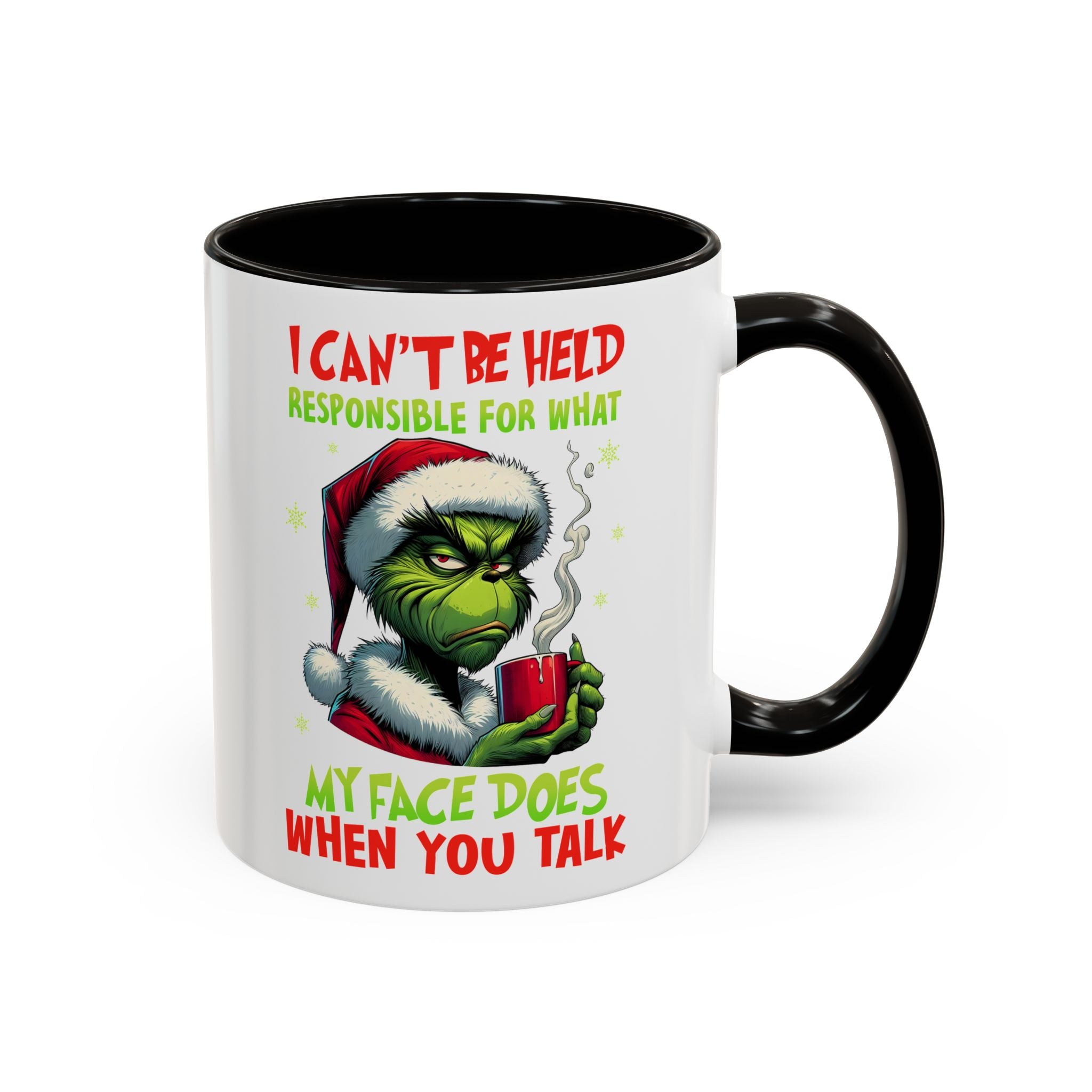 Colorful Grinch Mugs - Perfect for the Holidays, Funny Gift, Coffee Mug, Christmas Present, Office Humor, Grinch Lover