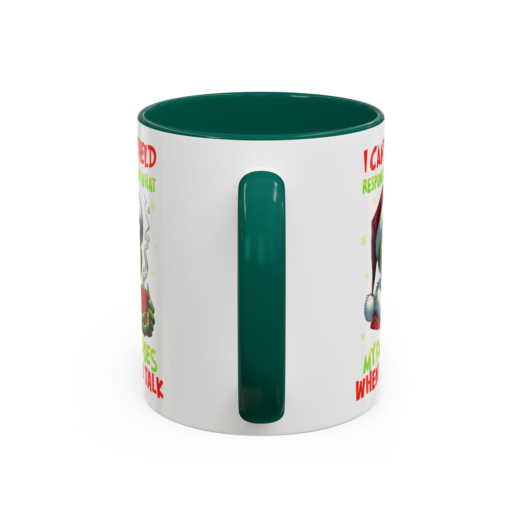Colorful Grinch Mugs - Perfect for the Holidays, Funny Gift, Coffee Mug, Christmas Present, Office Humor, Grinch Lover