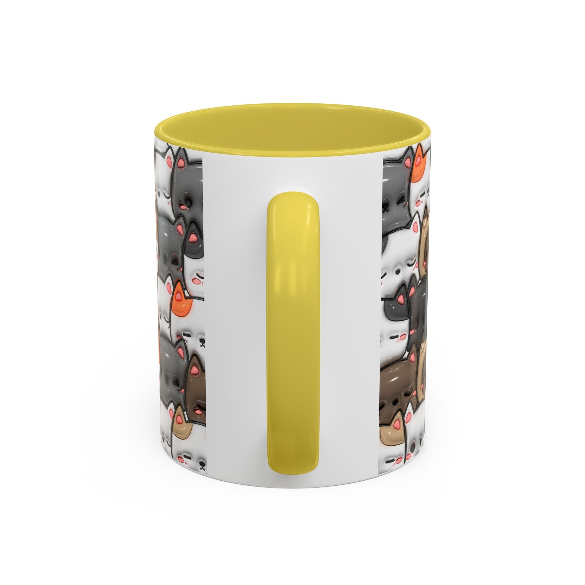 Colorful Cat Mugs - Cute Pet Lover Gift, Cat-Themed Coffee Cup, Cat Lover's Mug, Fun Kitchen Decor, Feline Art Drinkware