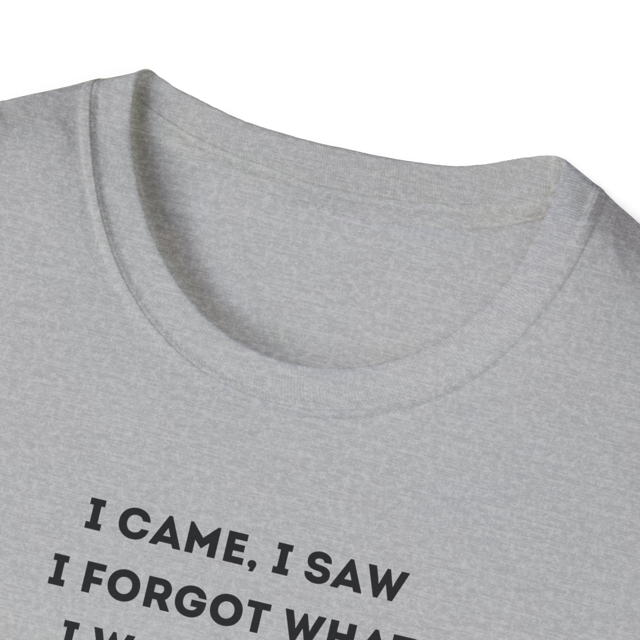 Grinch Inspired Softstyle Tee: I Came, I Saw, Funny T-Shirt for Fans, Gift for Birthdays, Casual Wear, Kermit Merchandise