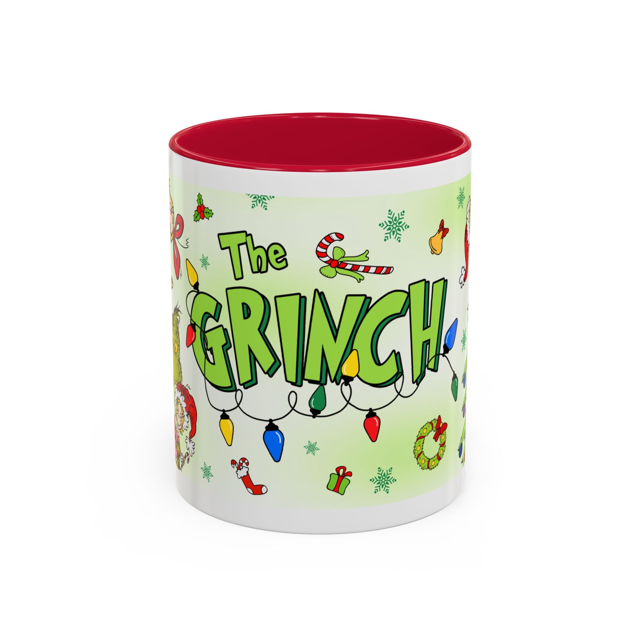 Whimsical The Grinch Mugs, Funny Holiday Gift, Christmas Coffee Cup, Festive Drinkware, Grinch Themed Mug