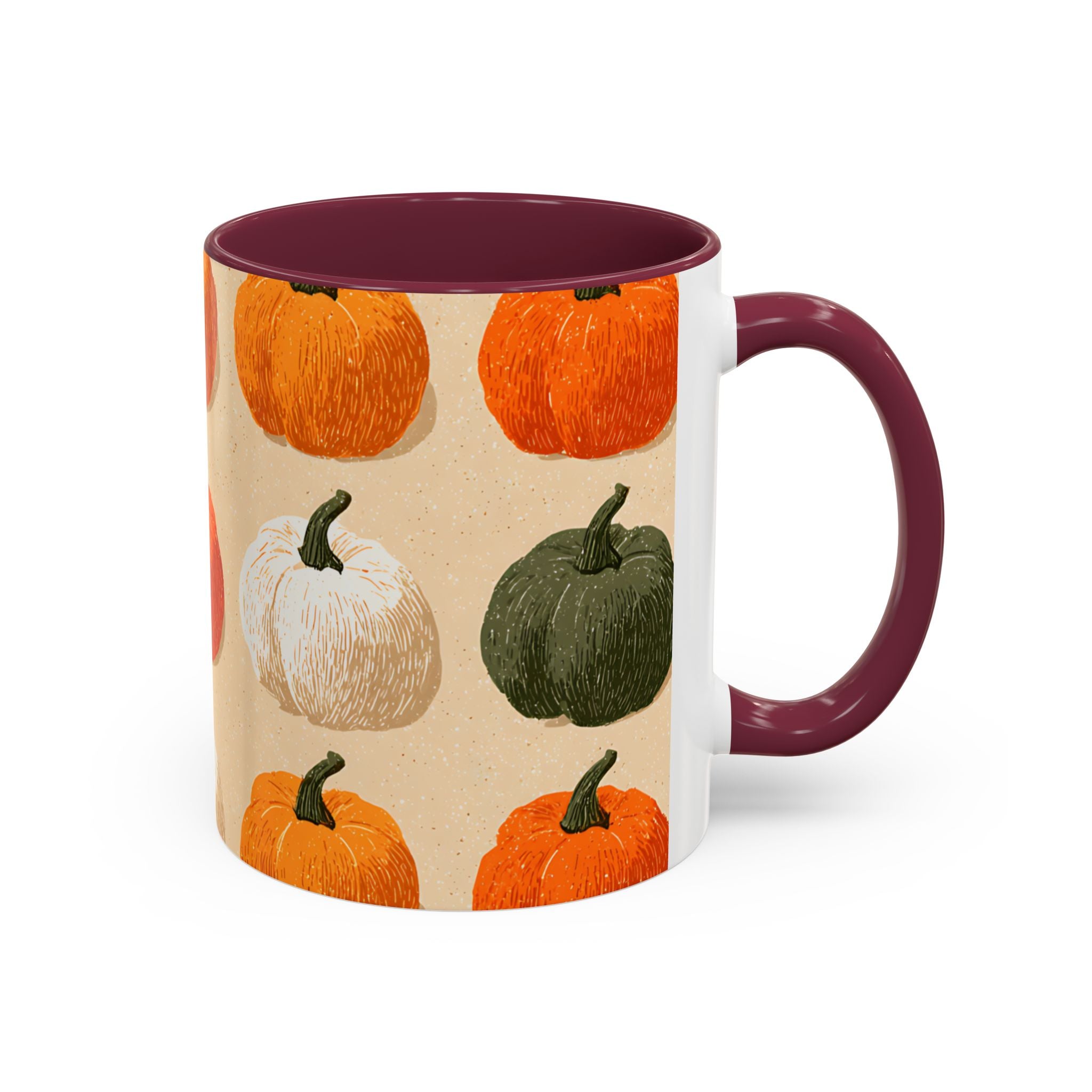 Autumn Pumpkin Mugs - Cozy Coffee Cups for Fall, Seasonal Drinkware, Thanksgiving Gifts, Home Decor, Pumpkin Spice Lovers
