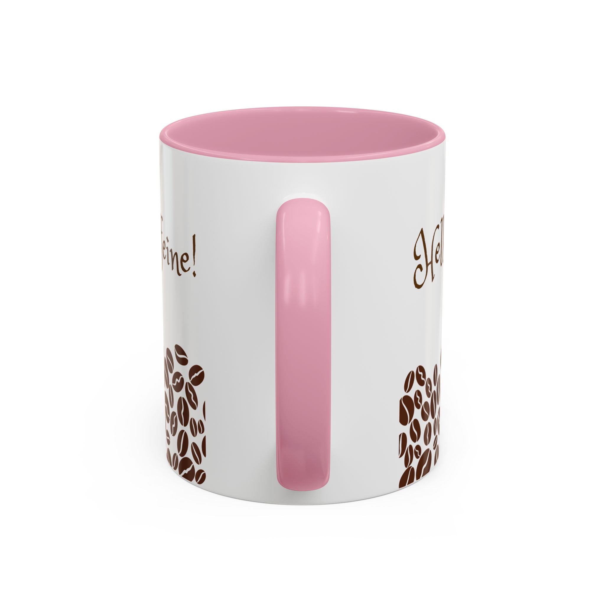 Hello Caffeine - White Ceramic Mug
