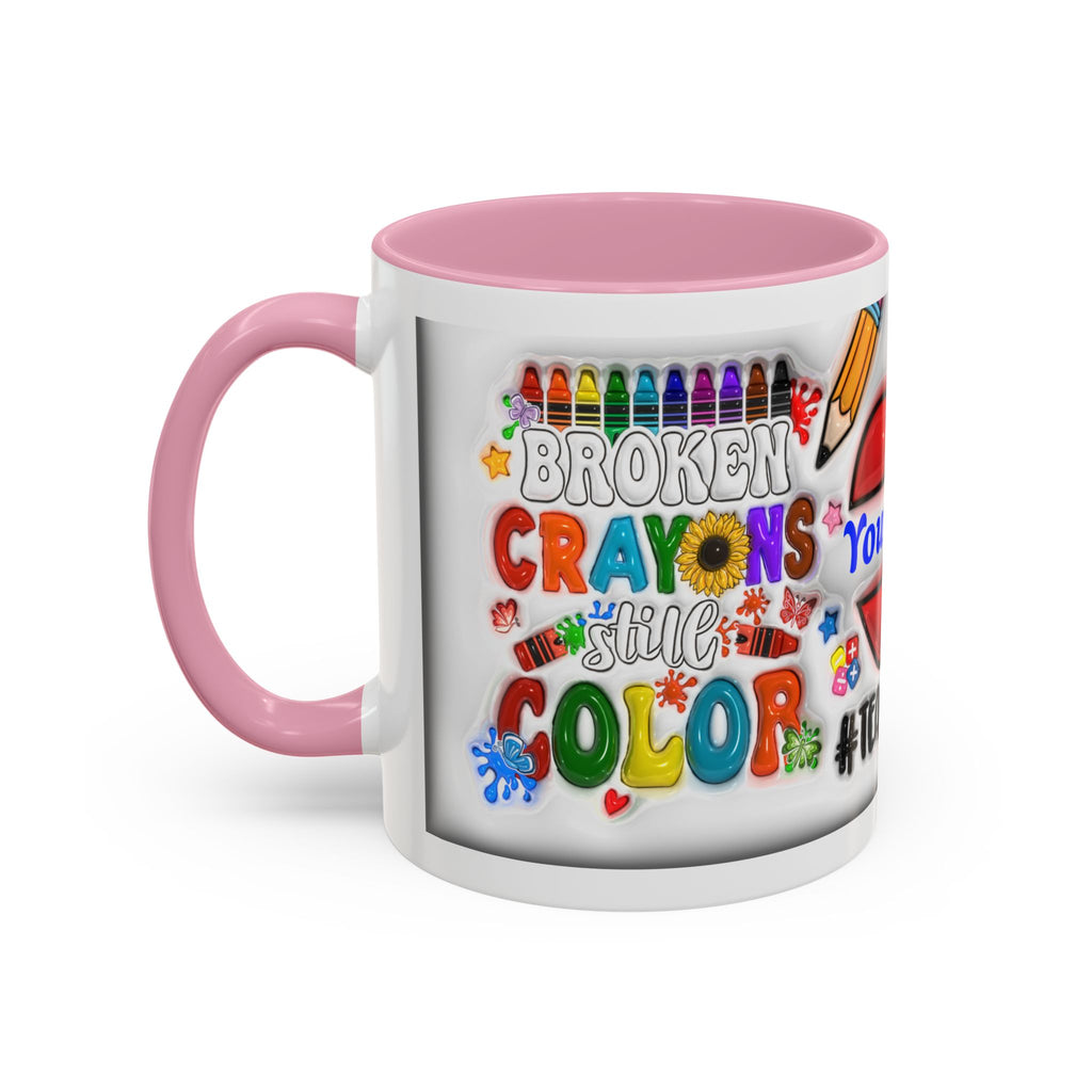 Personalized Teacher Mugs | Colorful 11oz & 15oz Coffee Cups | Fun Gift for Educators | Back to School | Teacher Appreciation