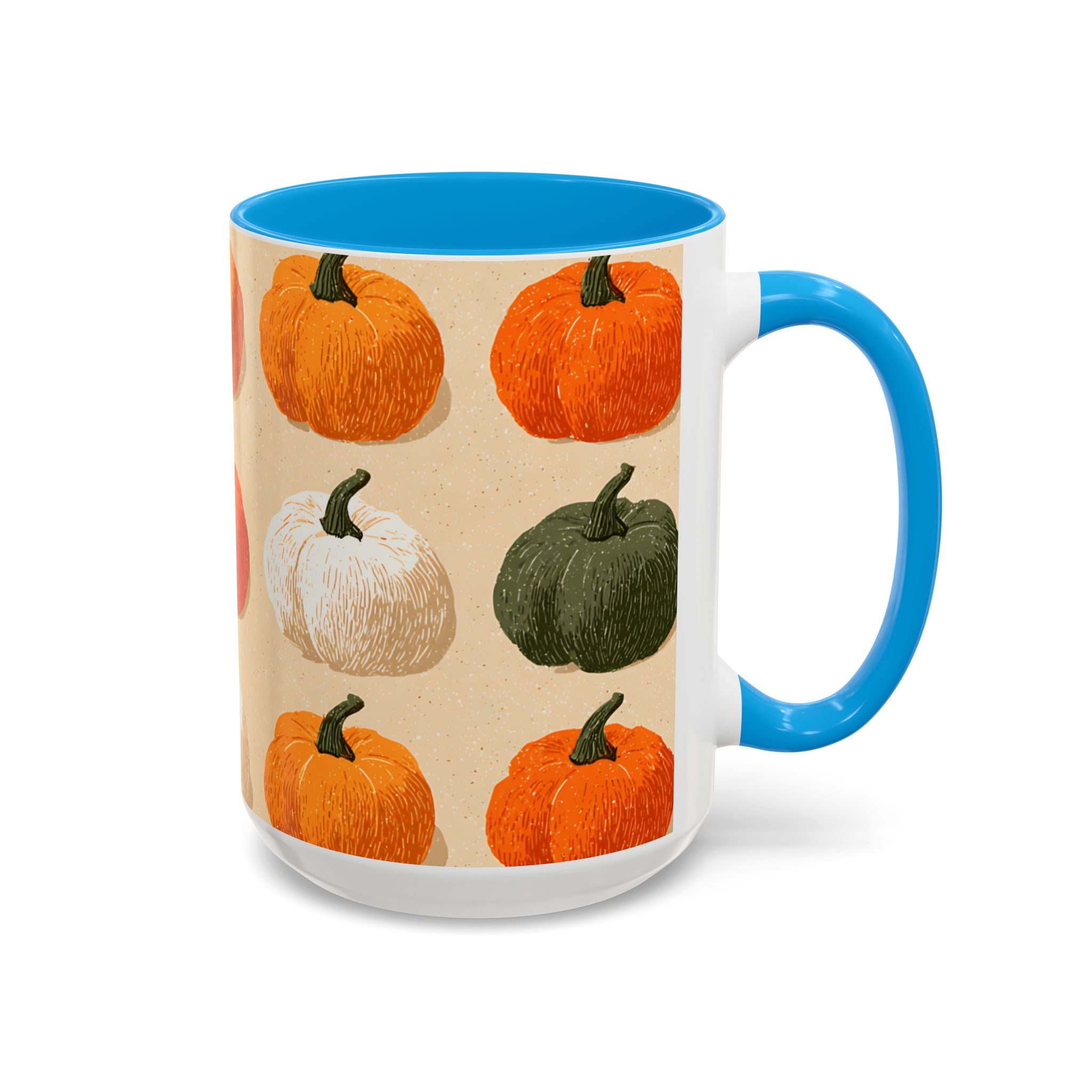 Autumn Pumpkin Mugs - Cozy Coffee Cups for Fall, Seasonal Drinkware, Thanksgiving Gifts, Home Decor, Pumpkin Spice Lovers