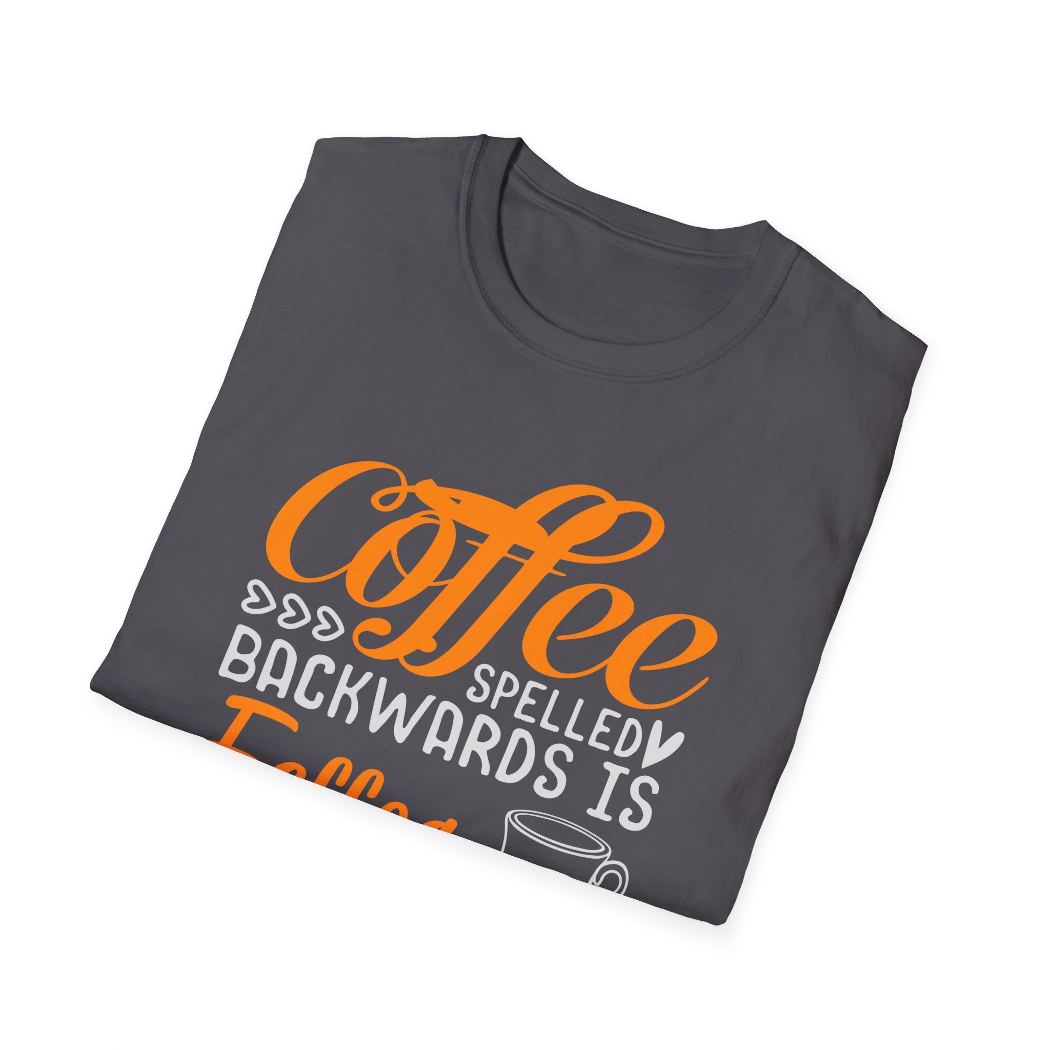 Eeffoc Coffee T-Shirt, Unisex Tee, Caffeine Lover Shirt, Funny Graphic Tee, Coffee Gift for Men and Women