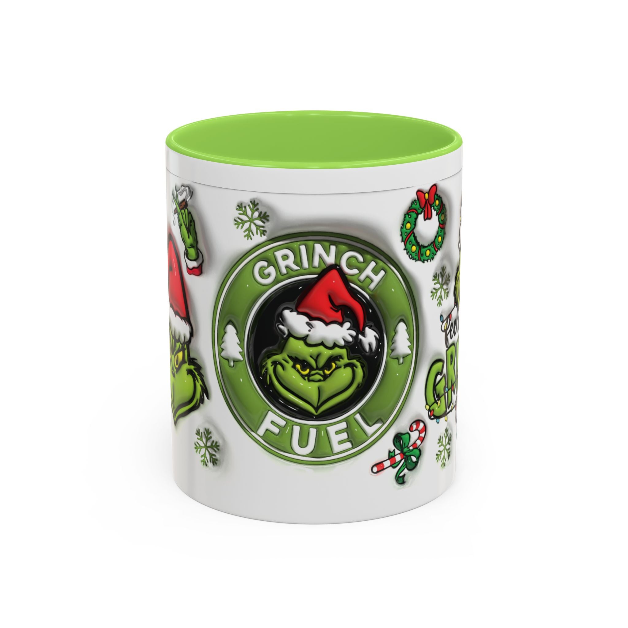 Grinch-themed Coffee Mug, Fun Holiday Gift, Christmas Mug, Grinch Fuel, Unique Grinchy Decor, Extra Grinchy Mug