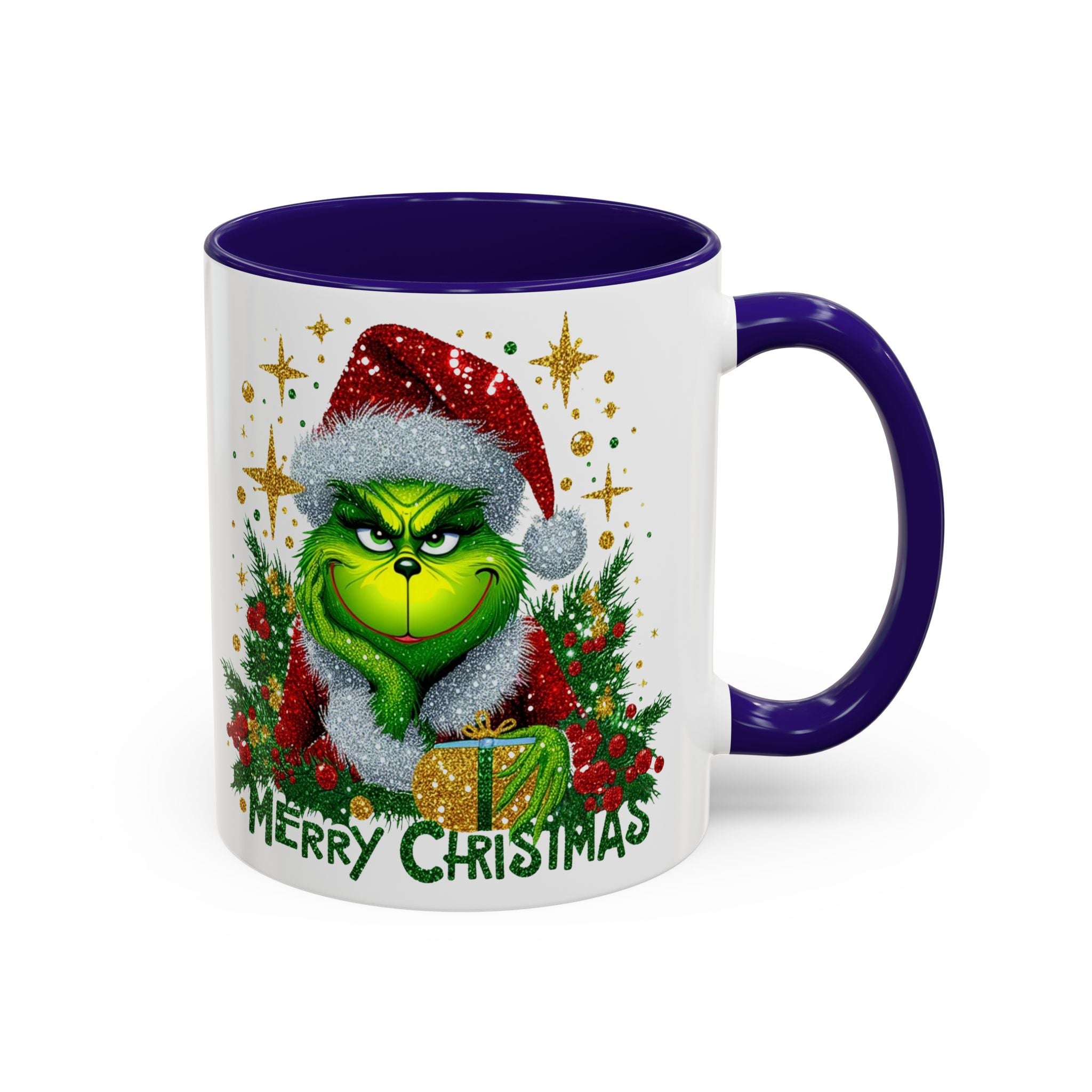 Grinchy Christmas Mug - 11oz & 15oz, Holiday Gift, Festive Beverage Cup, Winter Decorations, Fun Coffee Mug, Grinch Lover Gift