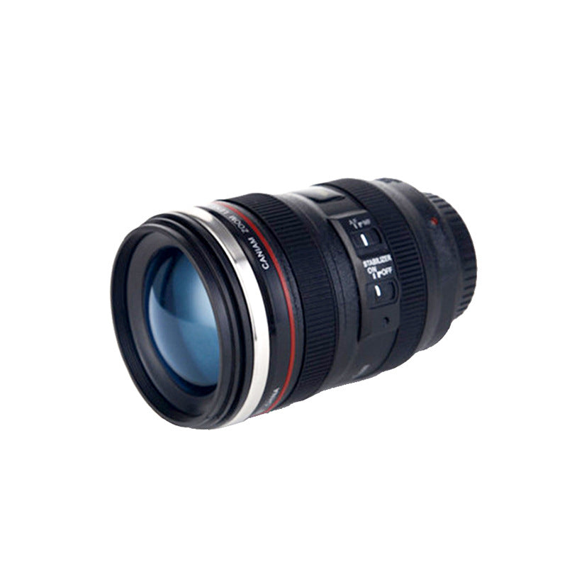 Creative Camera Lens Cup Water Cup Stainless Steel Coffee Cup