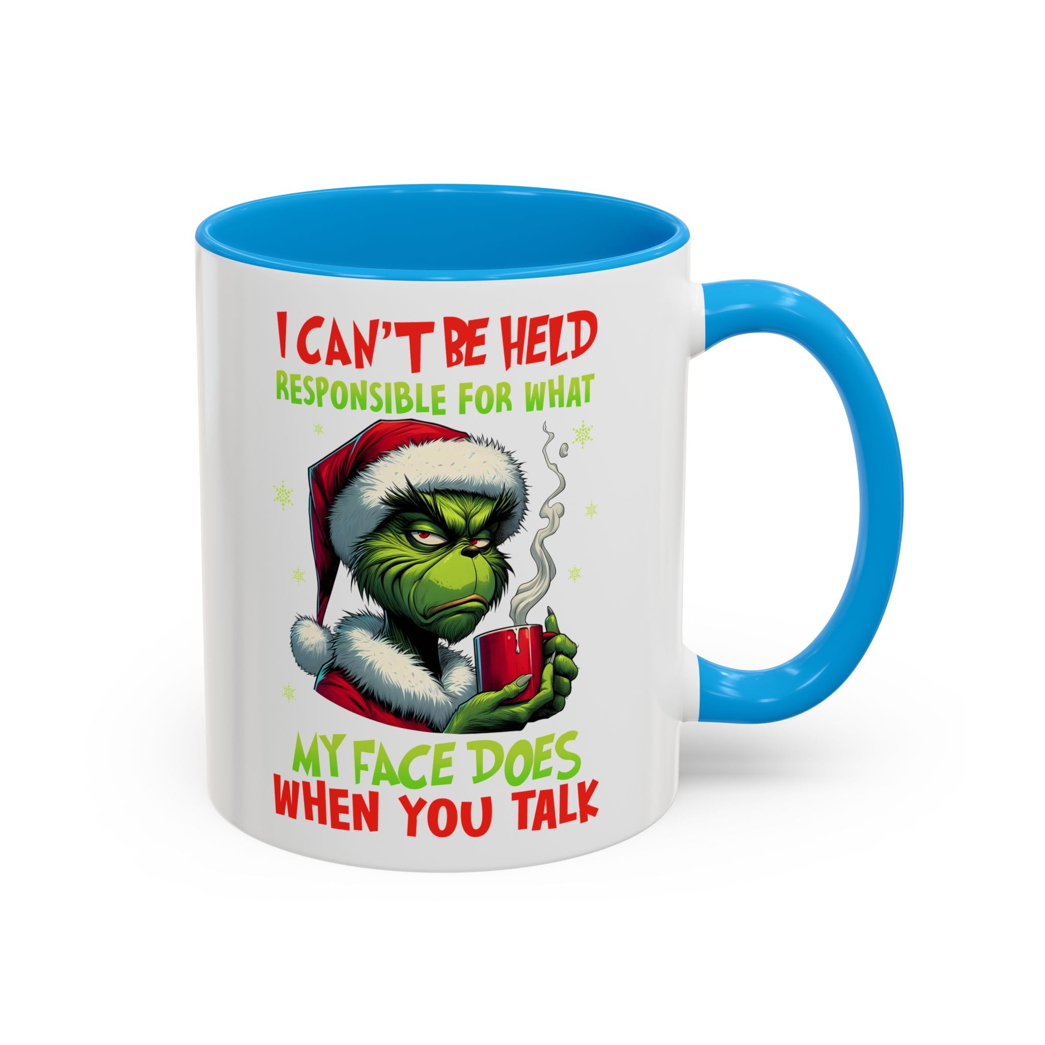 Colorful Grinch Mugs - Perfect for the Holidays, Funny Gift, Coffee Mug, Christmas Present, Office Humor, Grinch Lover