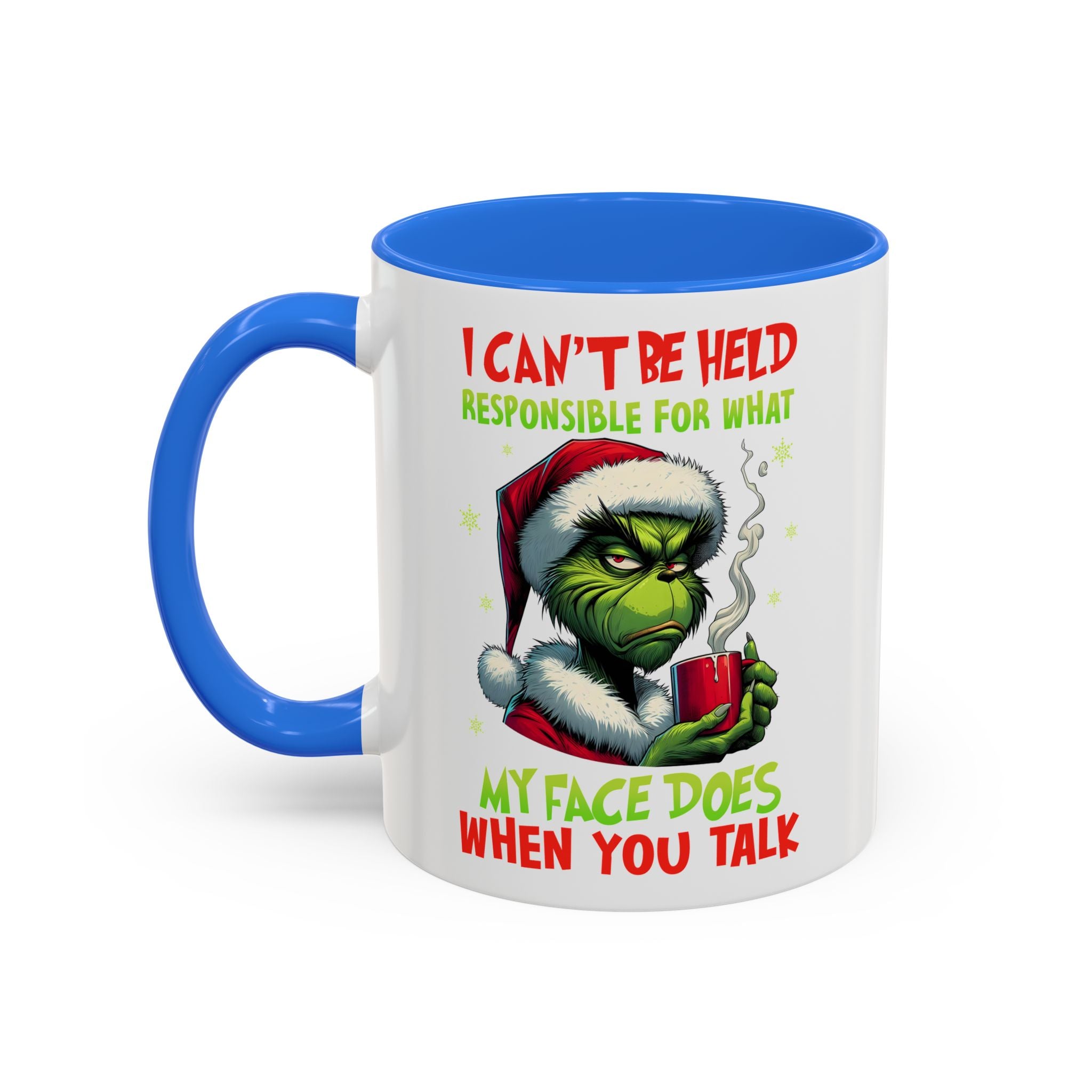 Colorful Grinch Mugs - Perfect for the Holidays, Funny Gift, Coffee Mug, Christmas Present, Office Humor, Grinch Lover