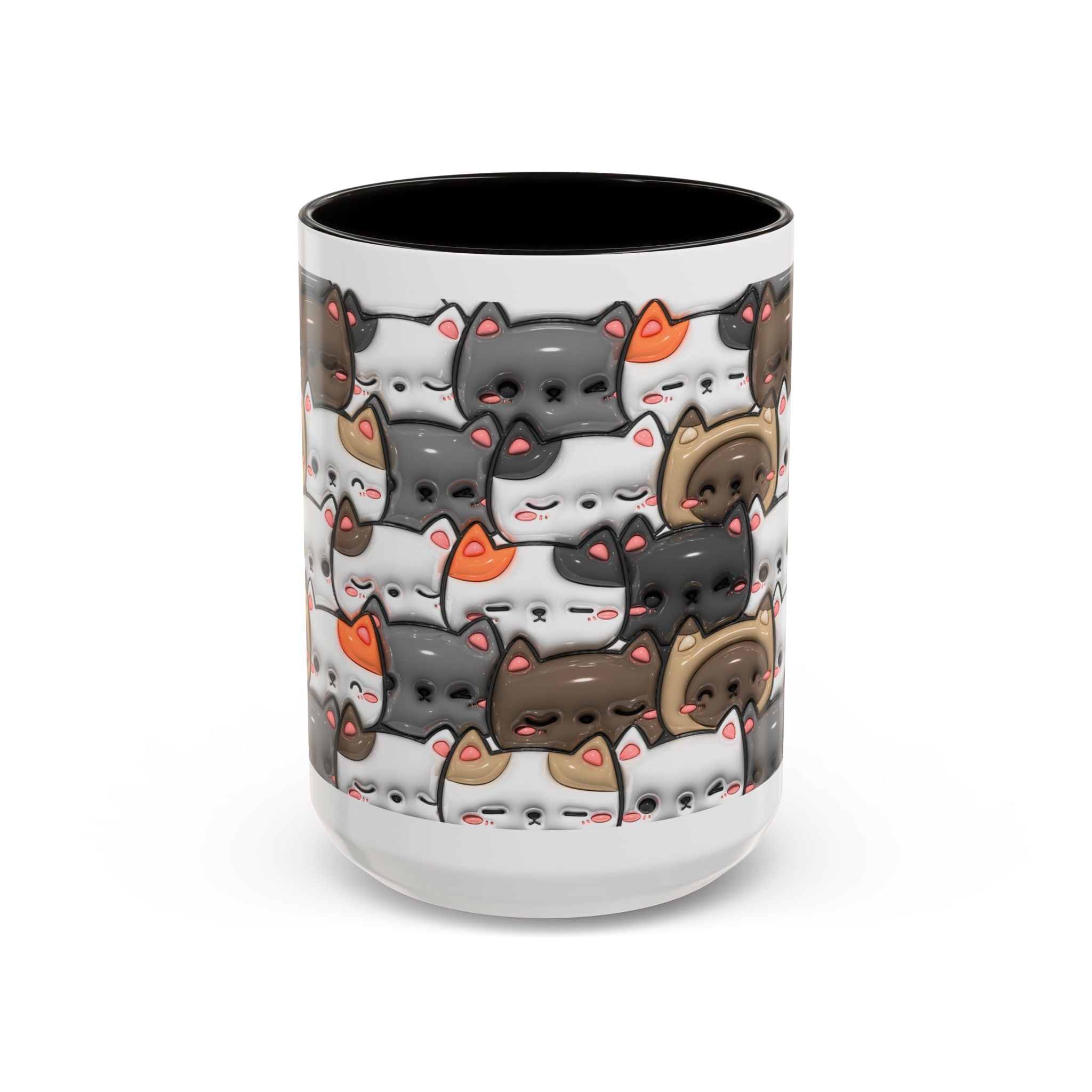 Colorful Cat Mugs - Cute Pet Lover Gift, Cat-Themed Coffee Cup, Cat Lover's Mug, Fun Kitchen Decor, Feline Art Drinkware