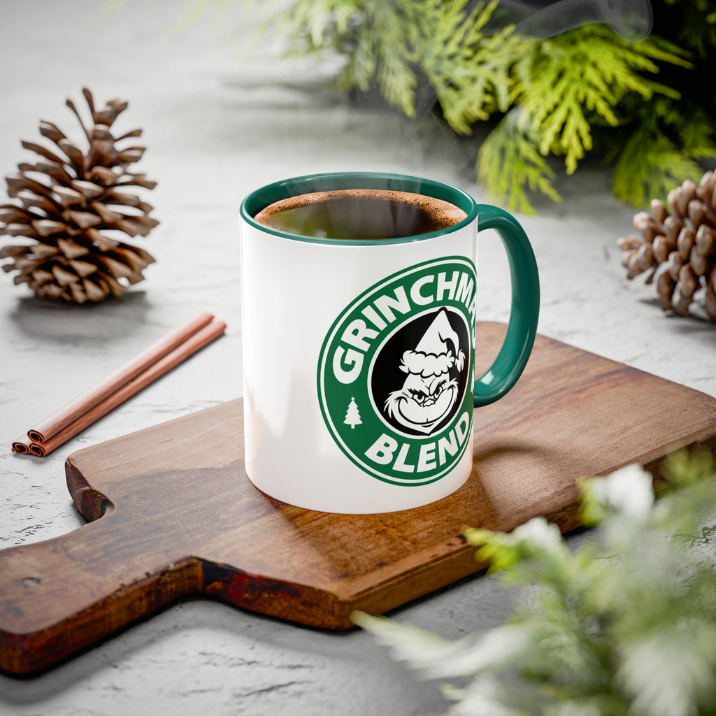Christmas Grinch Coffee Mug, Colorful 11oz & 15oz Mugs, Holiday Gift, Funny Grinchmas Mug, Winter Decor, Unique Coffee Cup
