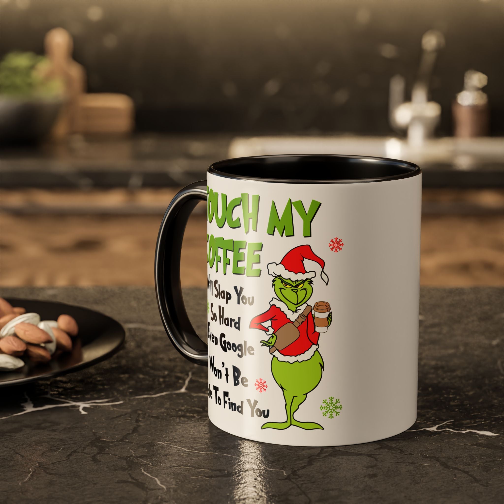 Colorful Grinch Coffee Mug - Fun Holiday Cup, Unique Gift, 11oz & 15oz Sizes, Perfect for Christmas, Funny Humor Mug, Coffee Lover's Delight