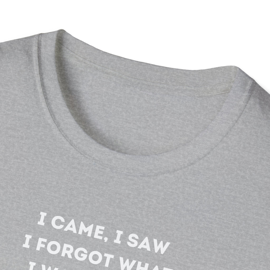 Funny Forgetful Grandpa Quote T-Shirt | Cute Elderly Character, Humorous Text